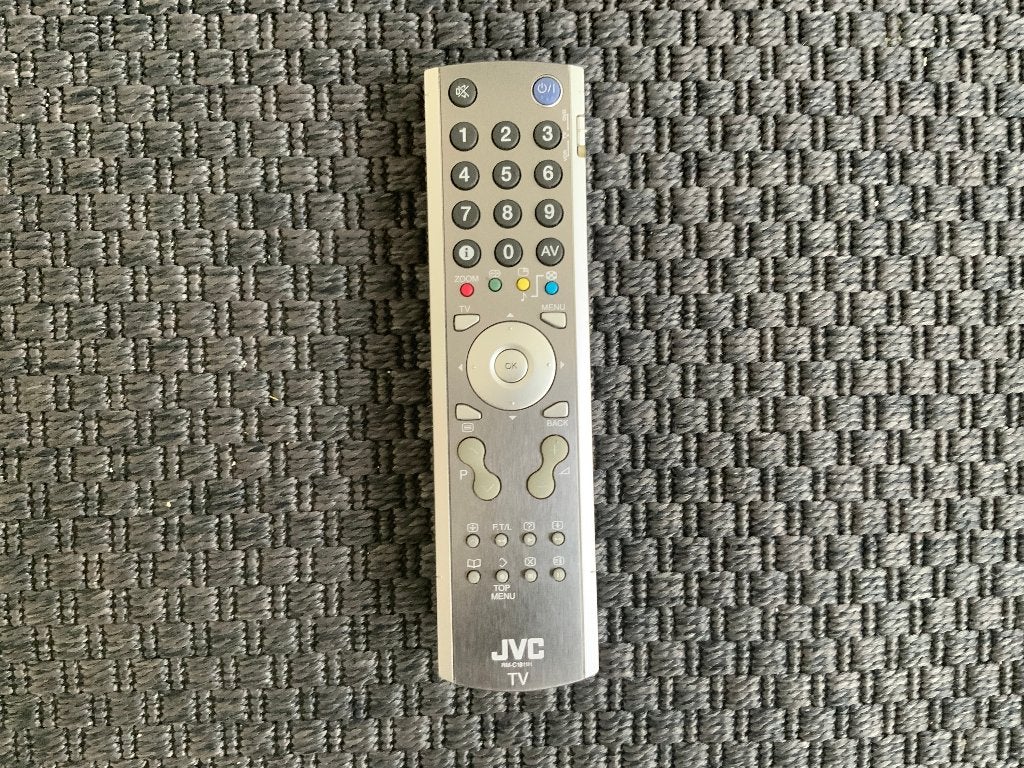 JVC RM-C1808 remote control / Afstandsbediening, Ophalen of Verzenden, Zo goed als nieuw, Origineel