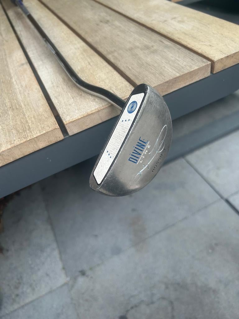 Odyssey Divine Line Rossie Putter + SuperStroke grip, Sport en Fitness, Golf, Ophalen, Gebruikt, Club, Callaway