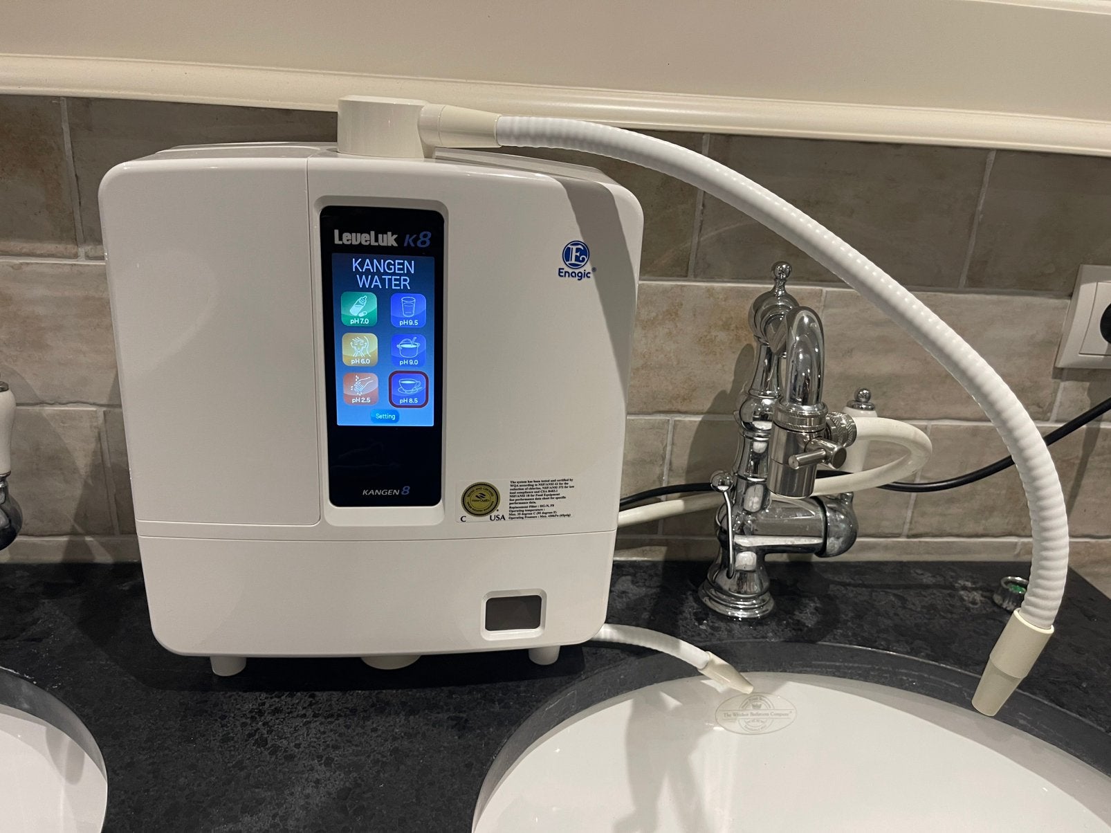 Leveluk K8 Kangen Water Machine Enagic, Ophalen of Verzenden, Zo goed als nieuw, Overige typen
