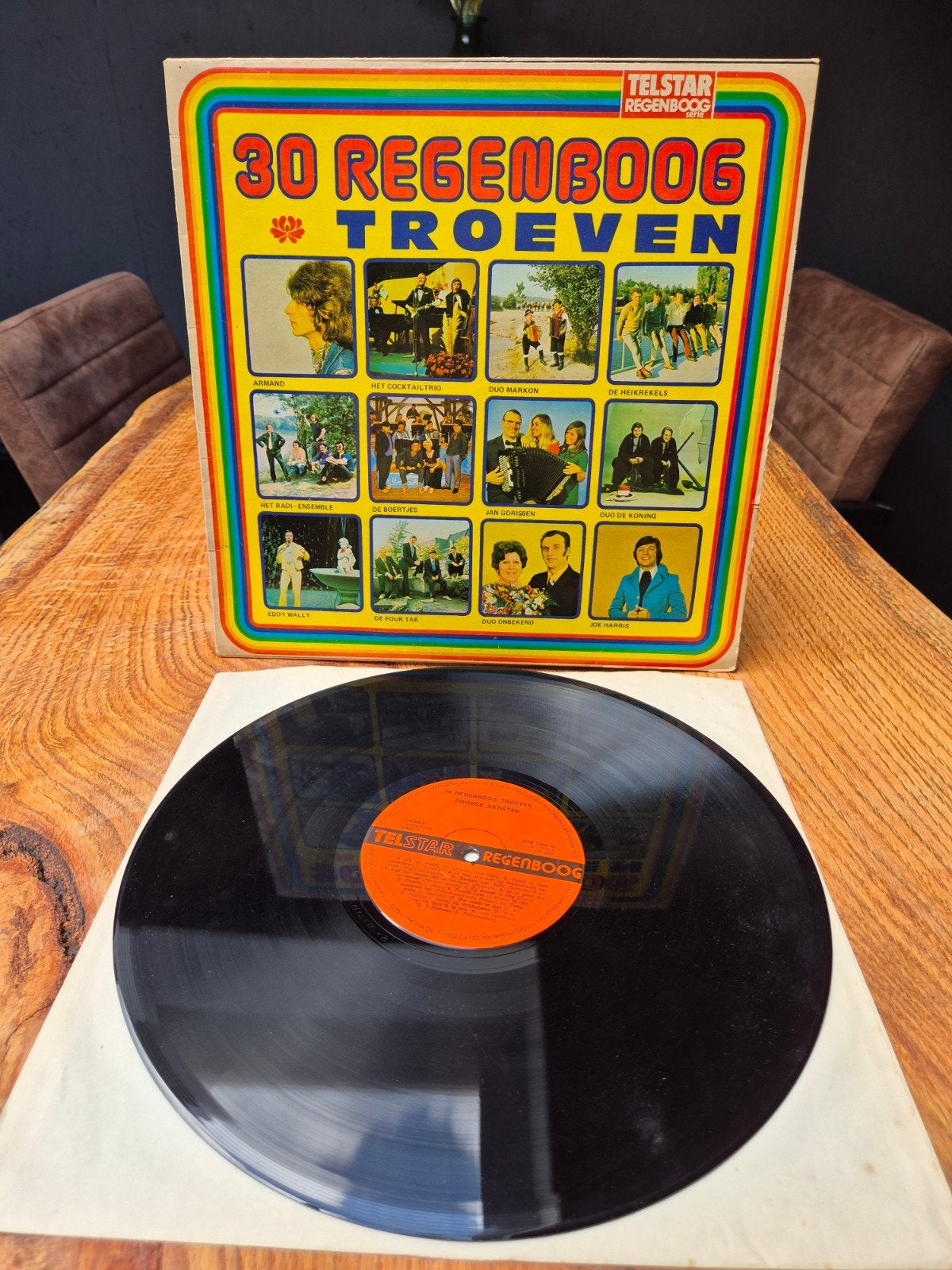 30 Regenboog Troeven - Telstar Regenboog LP, Ophalen of Verzenden, 1970 - 1979, Gebruikt, 12 inch