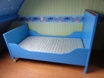 Kinderbed, Ophalen, Gebruikt, 70 tot 85 cm, Matras