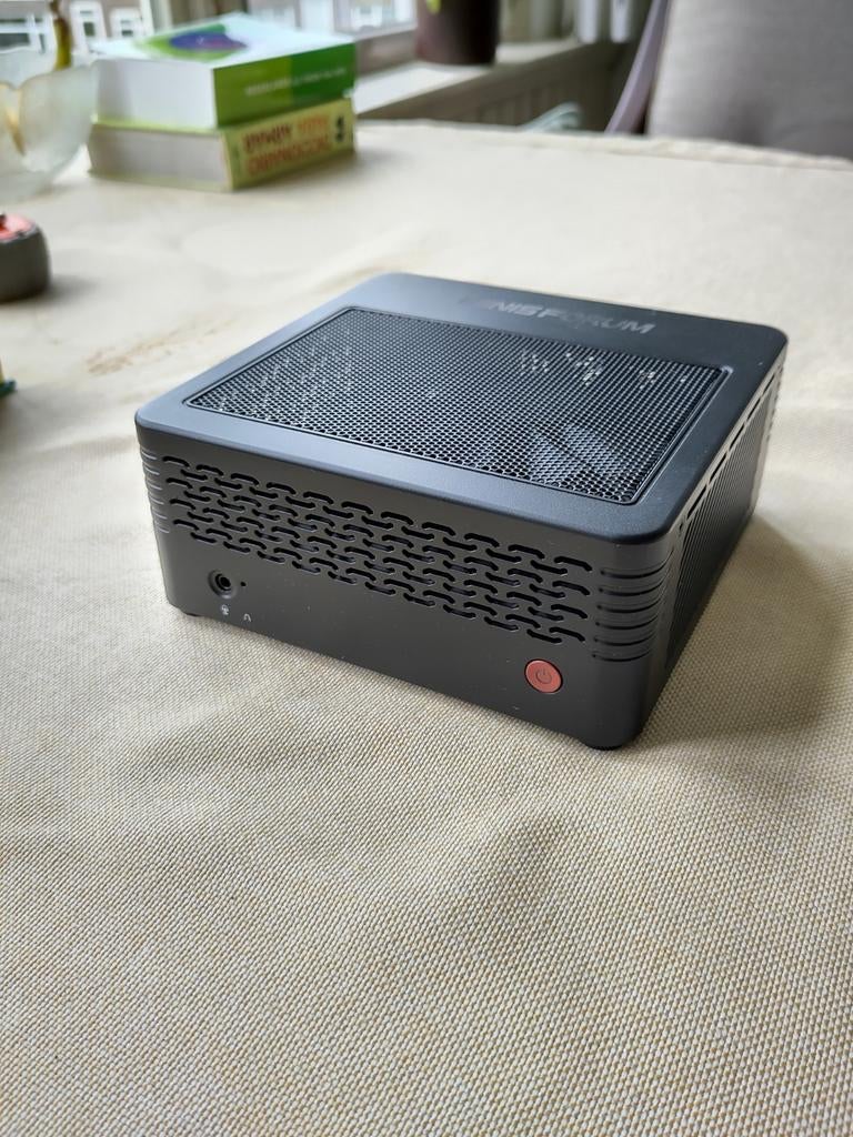 Minisforum Elite X400 4350G, Computers en Software, Desktop Pc's, Minisforum, Ophalen of Verzenden, Zo goed als nieuw, Gaming