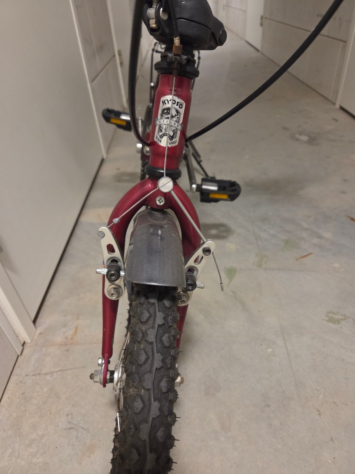 Kyoso vouwfiets - Compact en handig, Fietsen en Brommers, Fietsen | Vouwfietsen, Gebruikt, Velgrem, Versnellingen, Totaal opvouwbaar