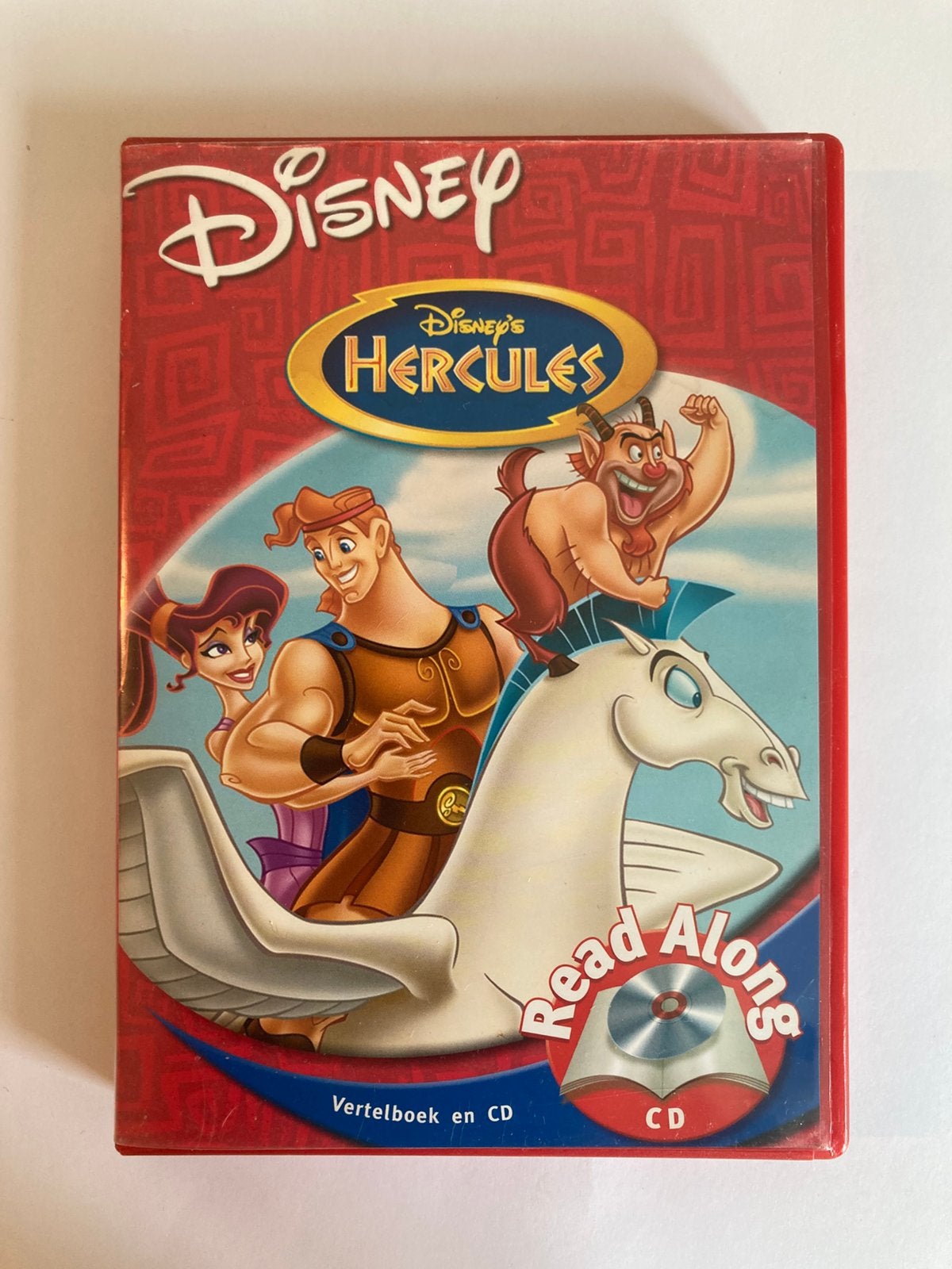 Hercules - Read Along, 2001 / CD + BOEK / Disney, Overige typen, Ophalen of Verzenden, Zo goed als nieuw, Luisterboek