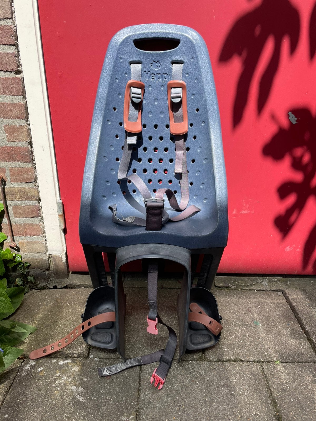 Fietsstoel yepp, achterzitje, Fietsen en Brommers, Achterzitje, Ophalen, 15 t/m 25 kg, Gebruikt