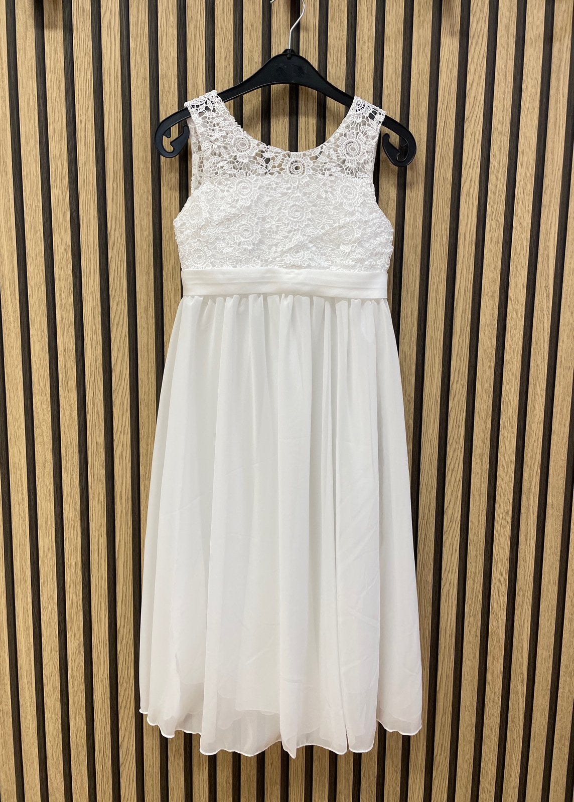 Nieuwe bruidsmeisjes jurk - maat 128/134, Kleding | Dames, Trouwkleding en Trouwaccessoires, Ophalen of Verzenden, Nieuw, Wit