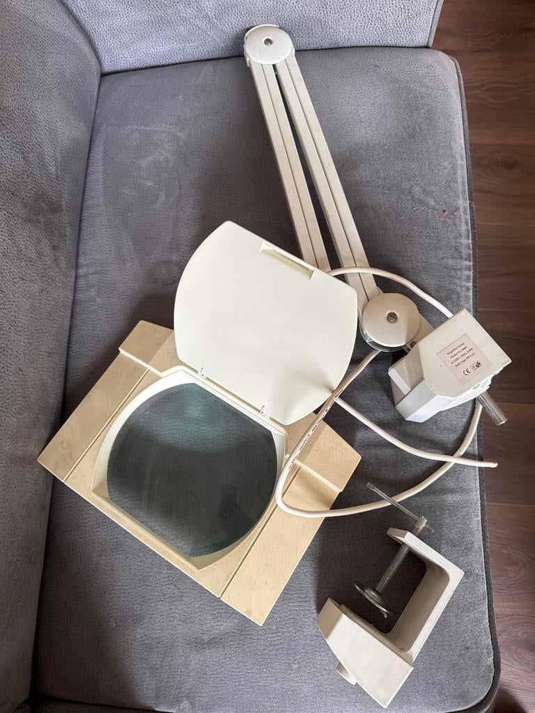 Professionele Loeplamp met Klem - Model 3049, Hobby en Vrije tijd, Vergrootglazen, Loepen en Loeplampen, Ophalen of Verzenden