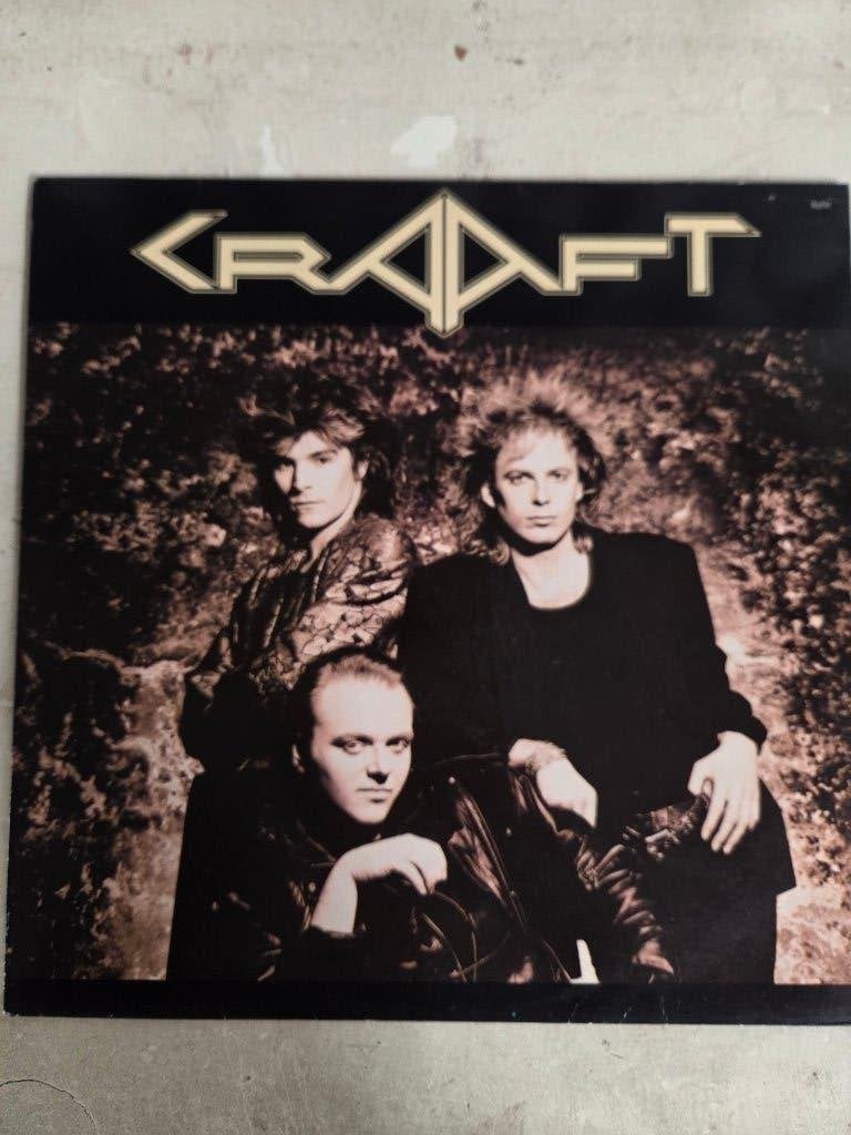 Hardrock/Metal lp CRAAFT: SELF TITLED, Beschermende buitenhoes, LP, Gebruikt, Ophalen of Verzenden