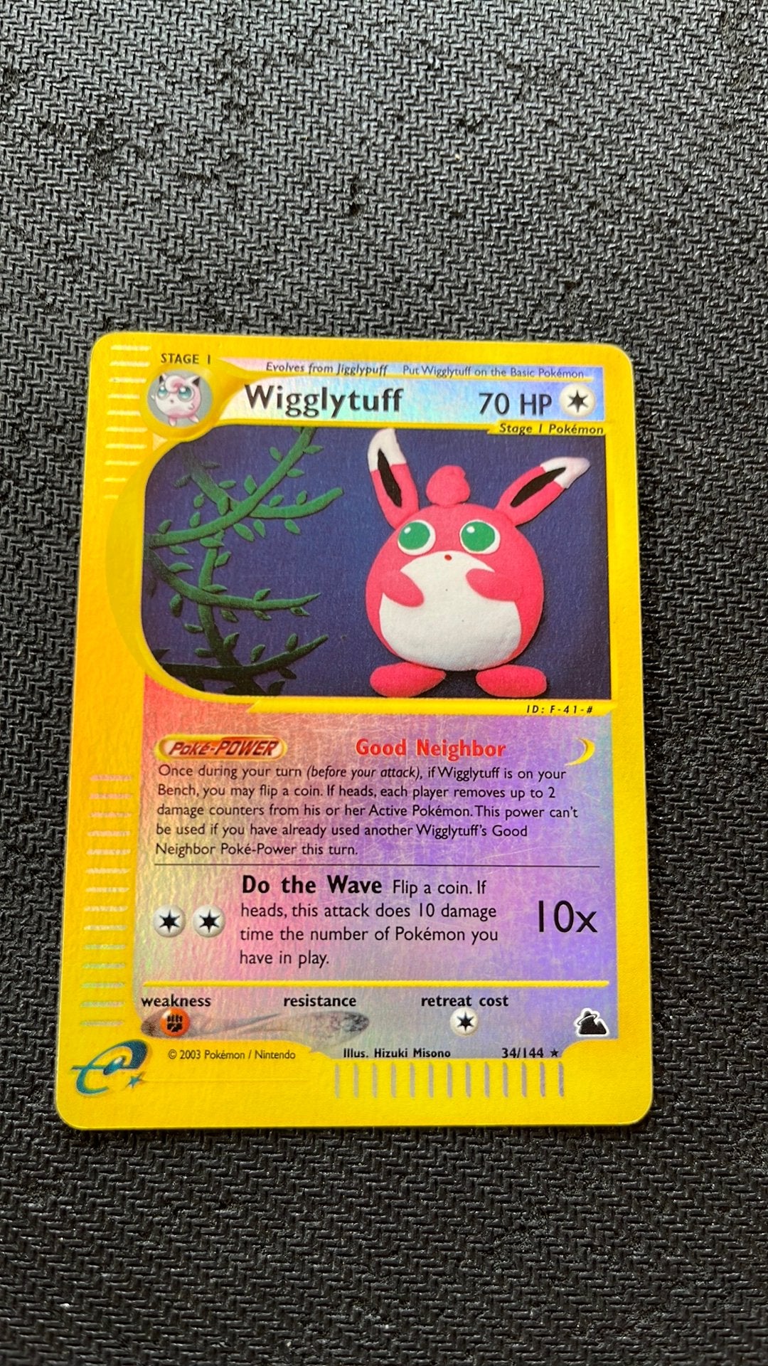 Wigglytuff 34/144 - Pokemon, Ophalen of Verzenden, Zo goed als nieuw