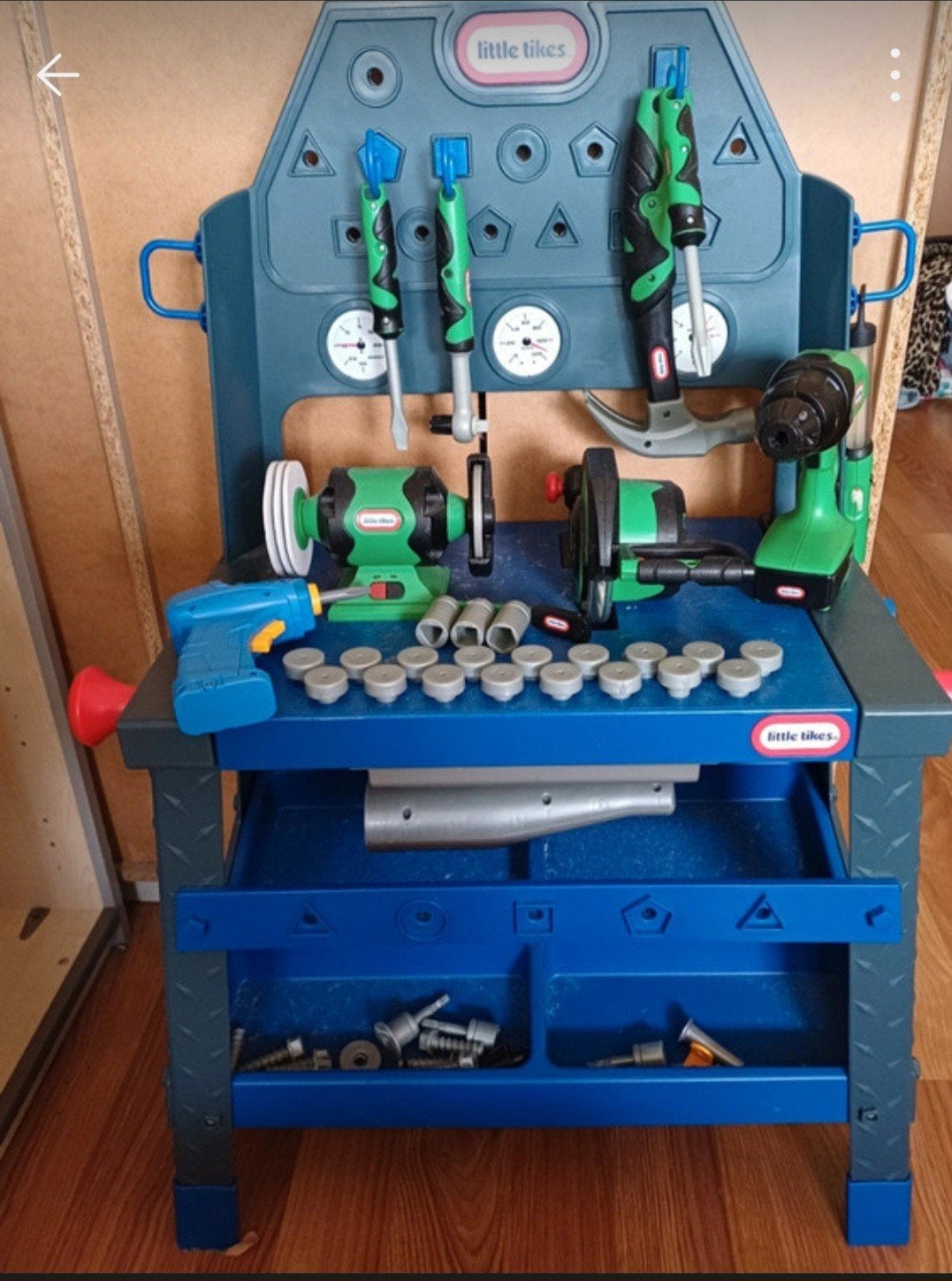 Little Tikes Werkbank met Gereedschap, Ophalen, Gebruikt, Jongen of Meisje