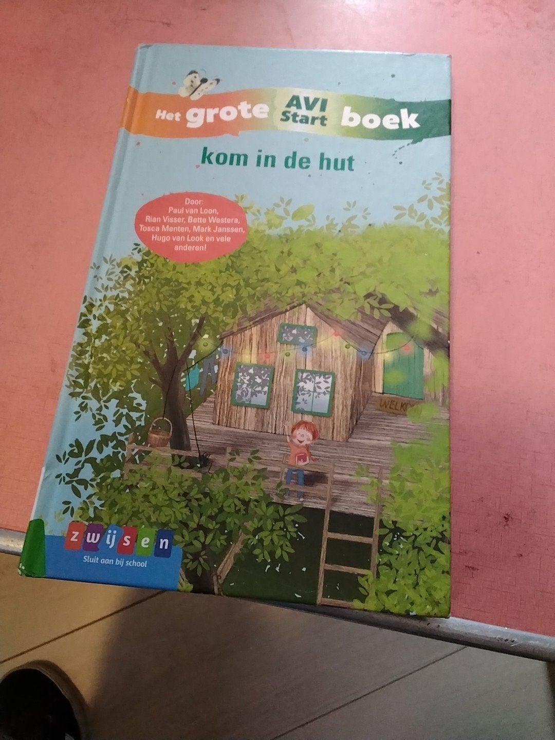 Het grote avi start boek kom in de hut €4, Ophalen of Verzenden, Zo goed als nieuw, Fictie algemeen