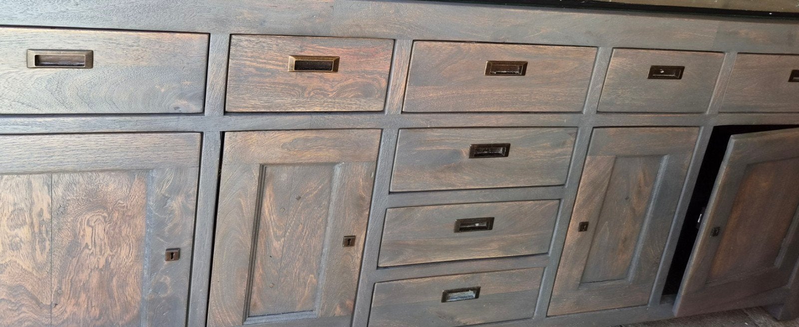 groot dressoir, Ophalen, Zo goed als nieuw, 25 tot 50 cm, 200 cm of meer