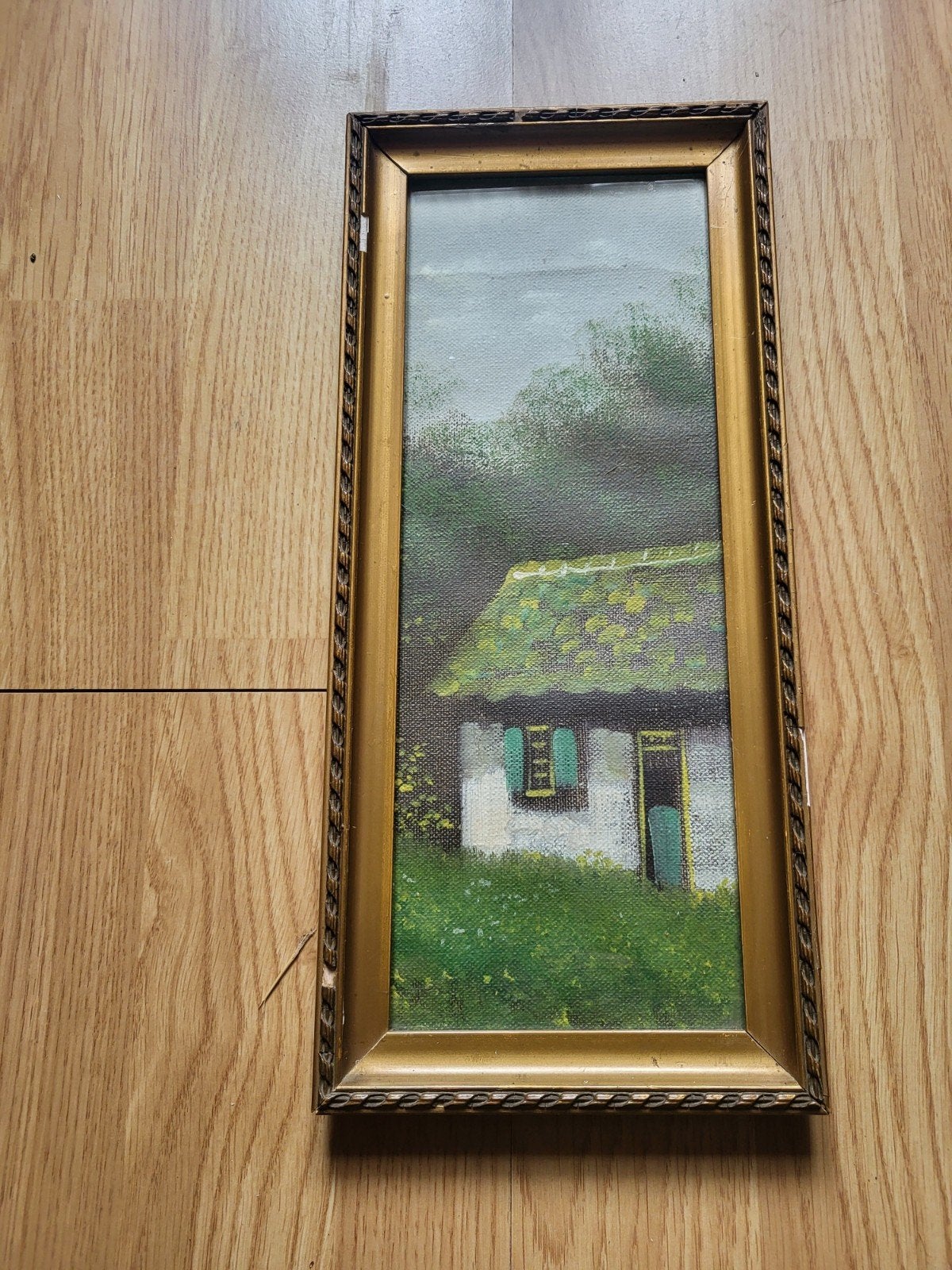 een klein schilderij in olieverf, Ophalen of Verzenden