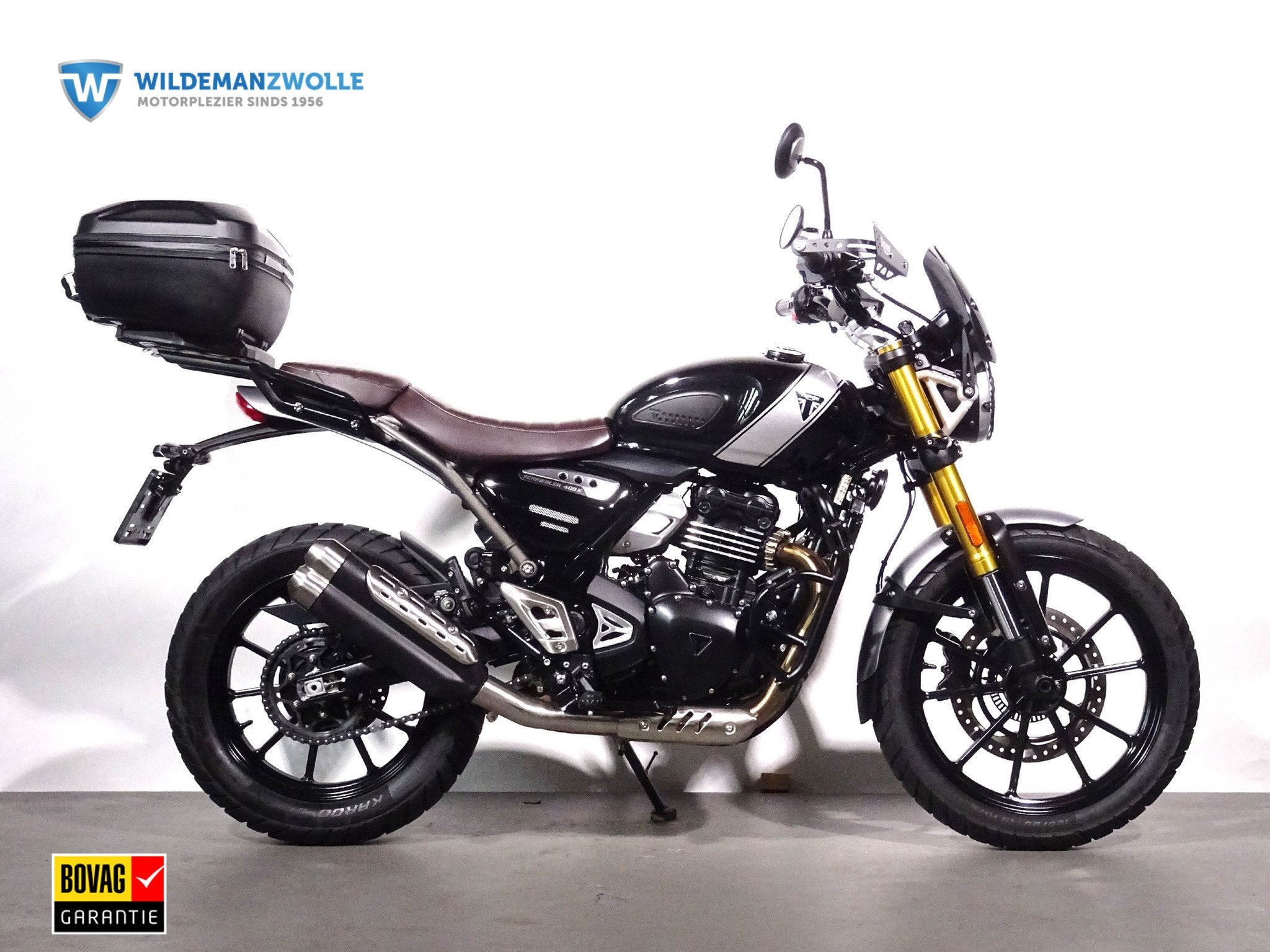 Triumph Scrambler 400 X, Motoren, Motoren | Triumph, 400 cc, Bedrijf, ABS, 12 t/m 35 kW