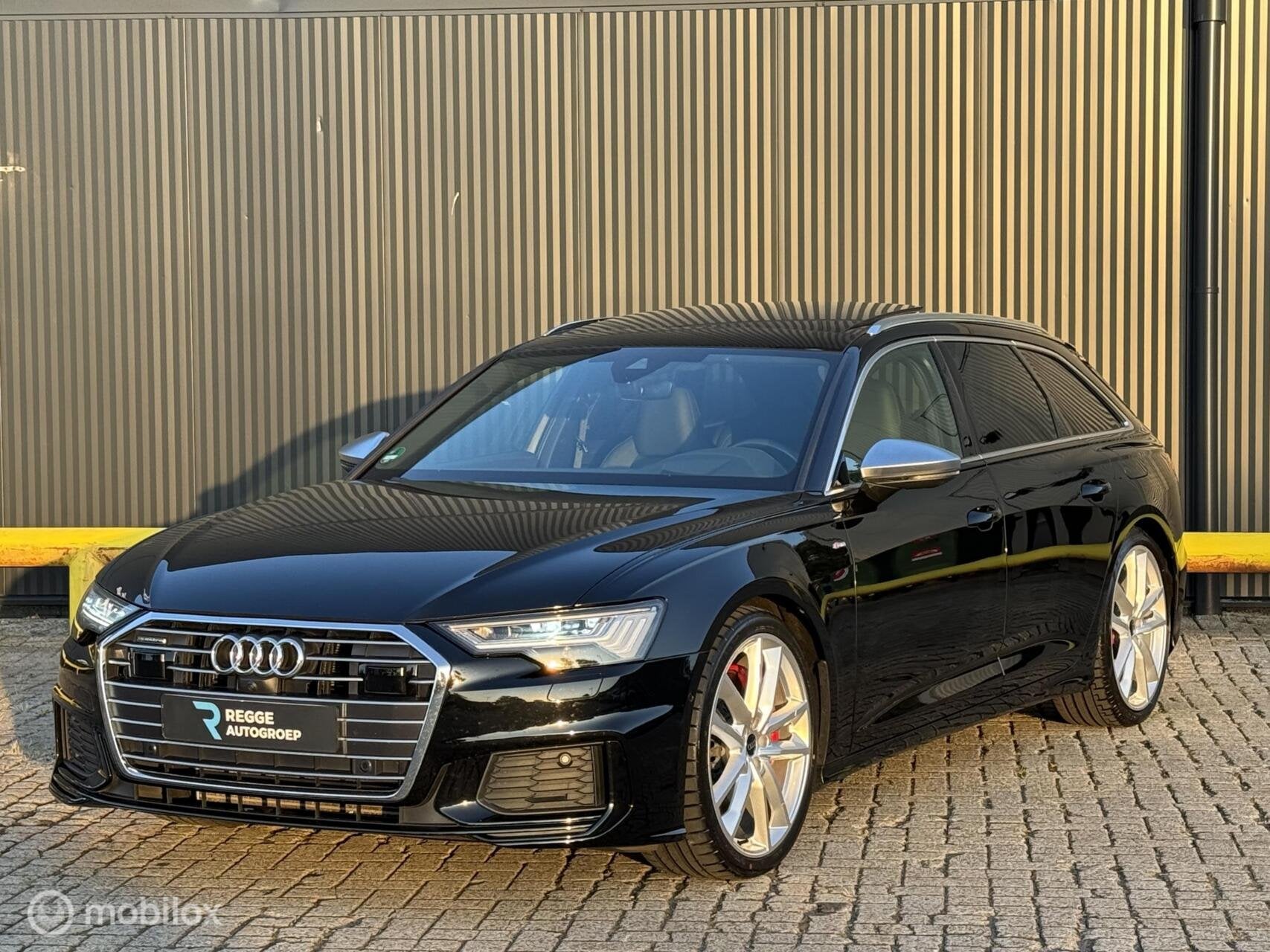 Audi A6 Avant 55 TFSI e quattro Competition S6 PAKKET, Automaat, Gebruikt, Euro 6, Zwart