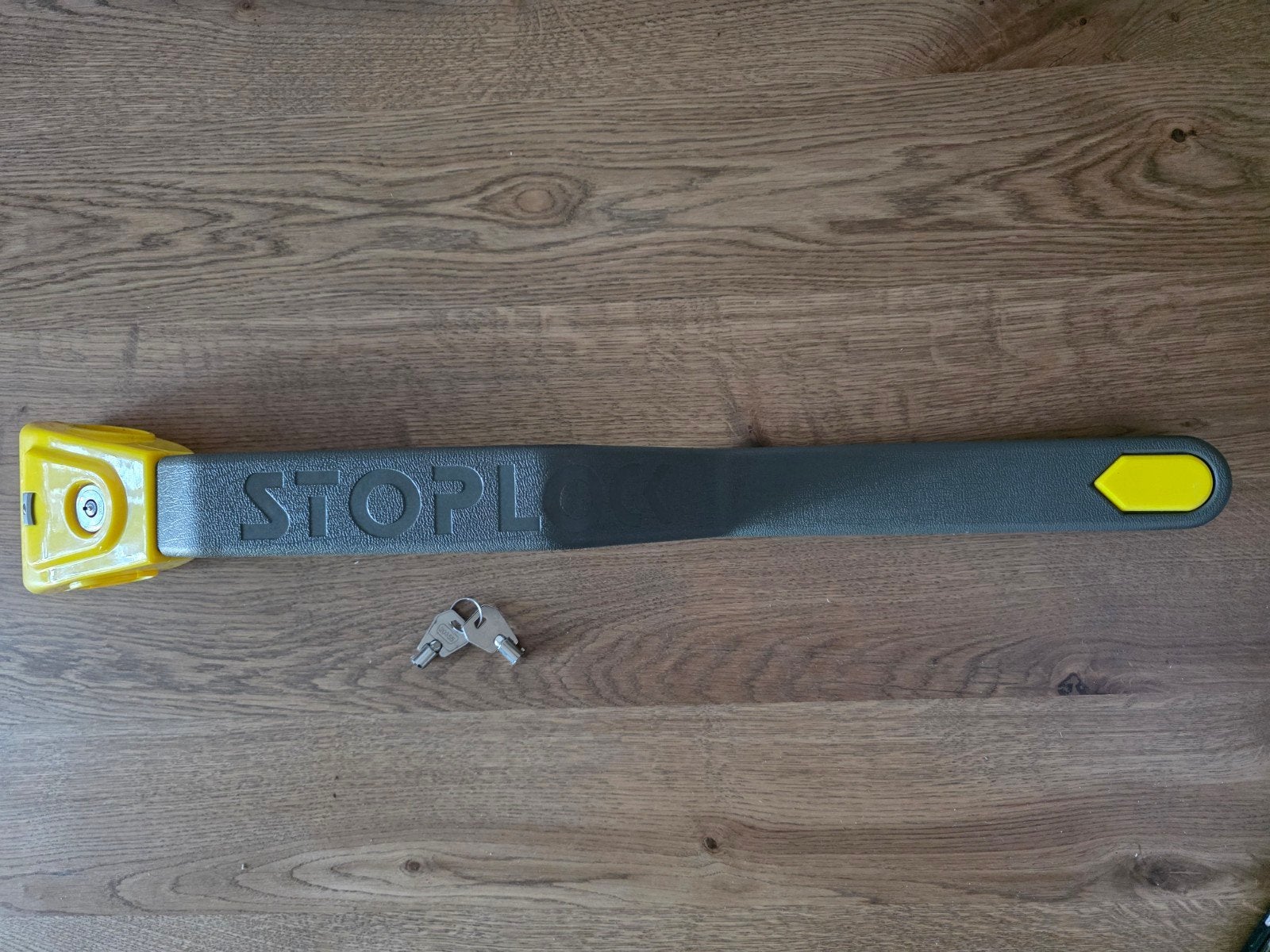 Stuurslot (stoplock), Ophalen, Zo goed als nieuw