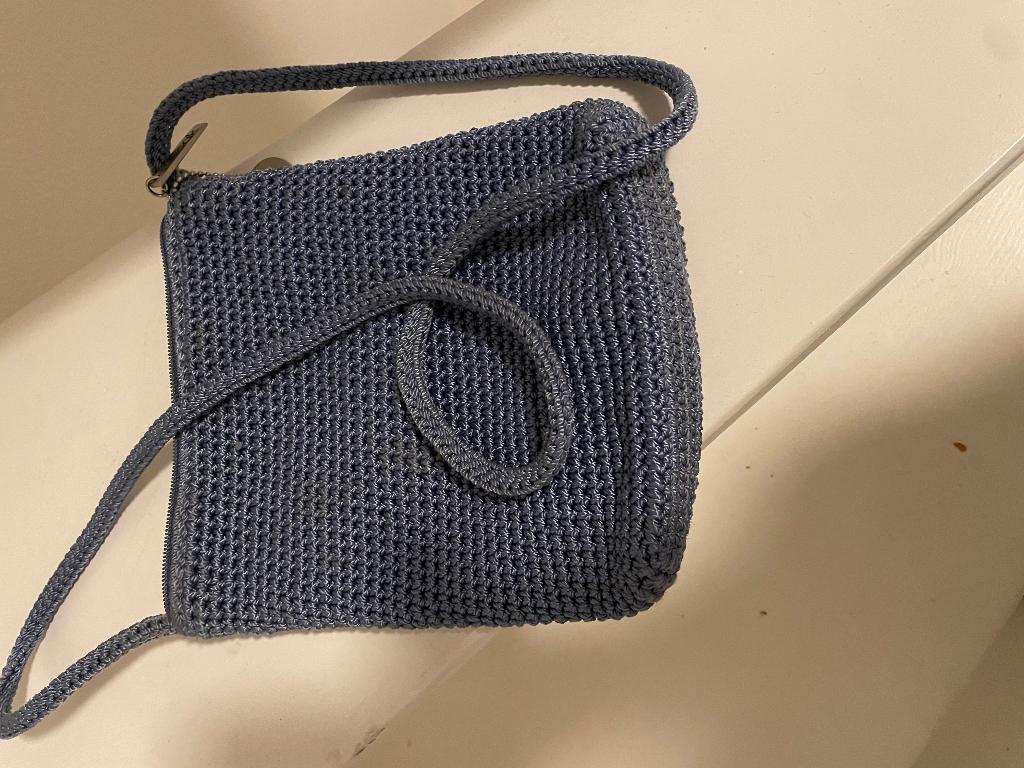 Blauwe handtas The Sak, Ophalen of Verzenden, Zo goed als nieuw, Blauw, Handtas