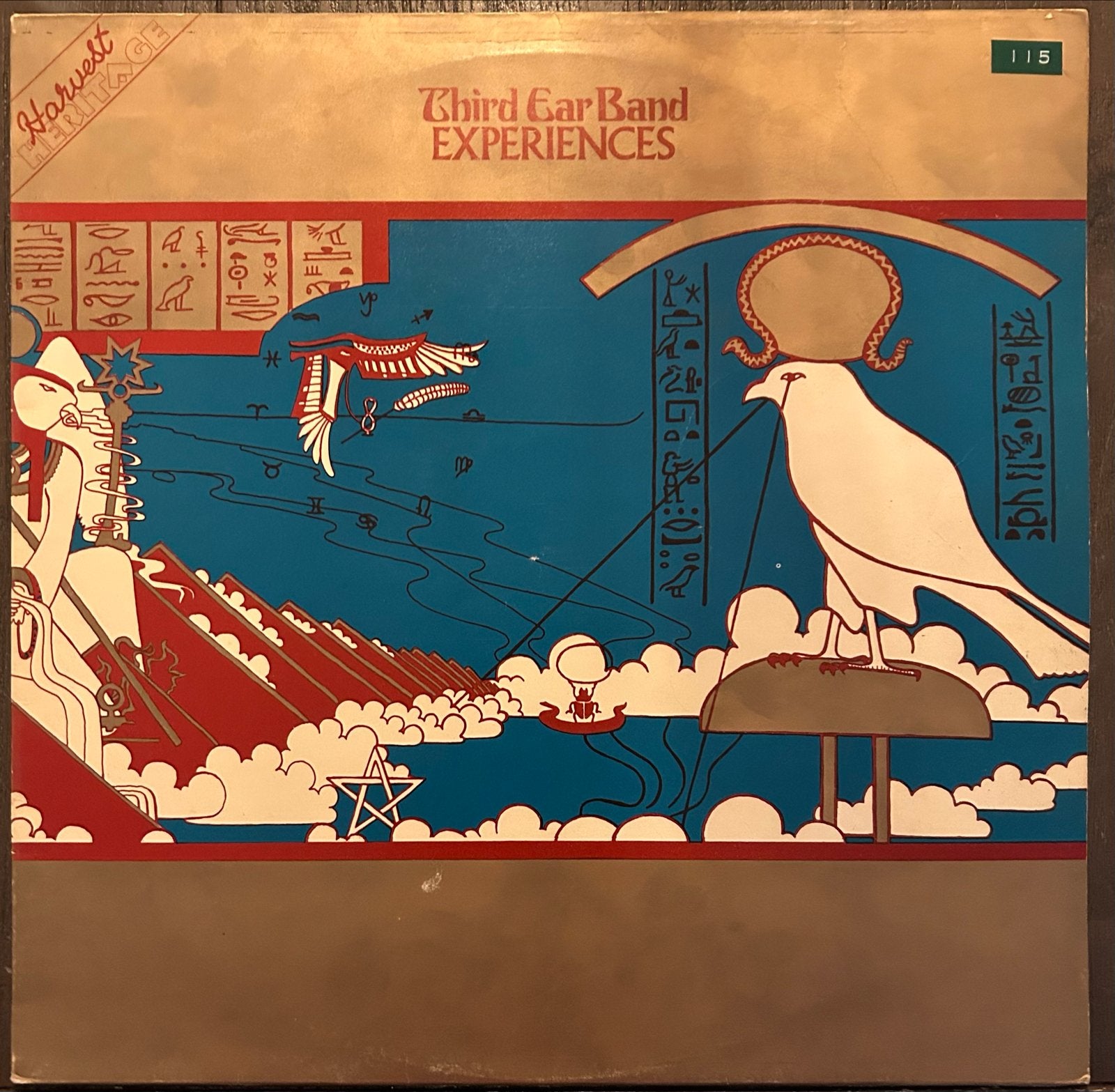 Third Ear Band - Experiences LP (1972) Harvest Heritage, Cd's en Dvd's, Vinyl | Rock, LP, Gebruikt, Originele persing, Ophalen of Verzenden
