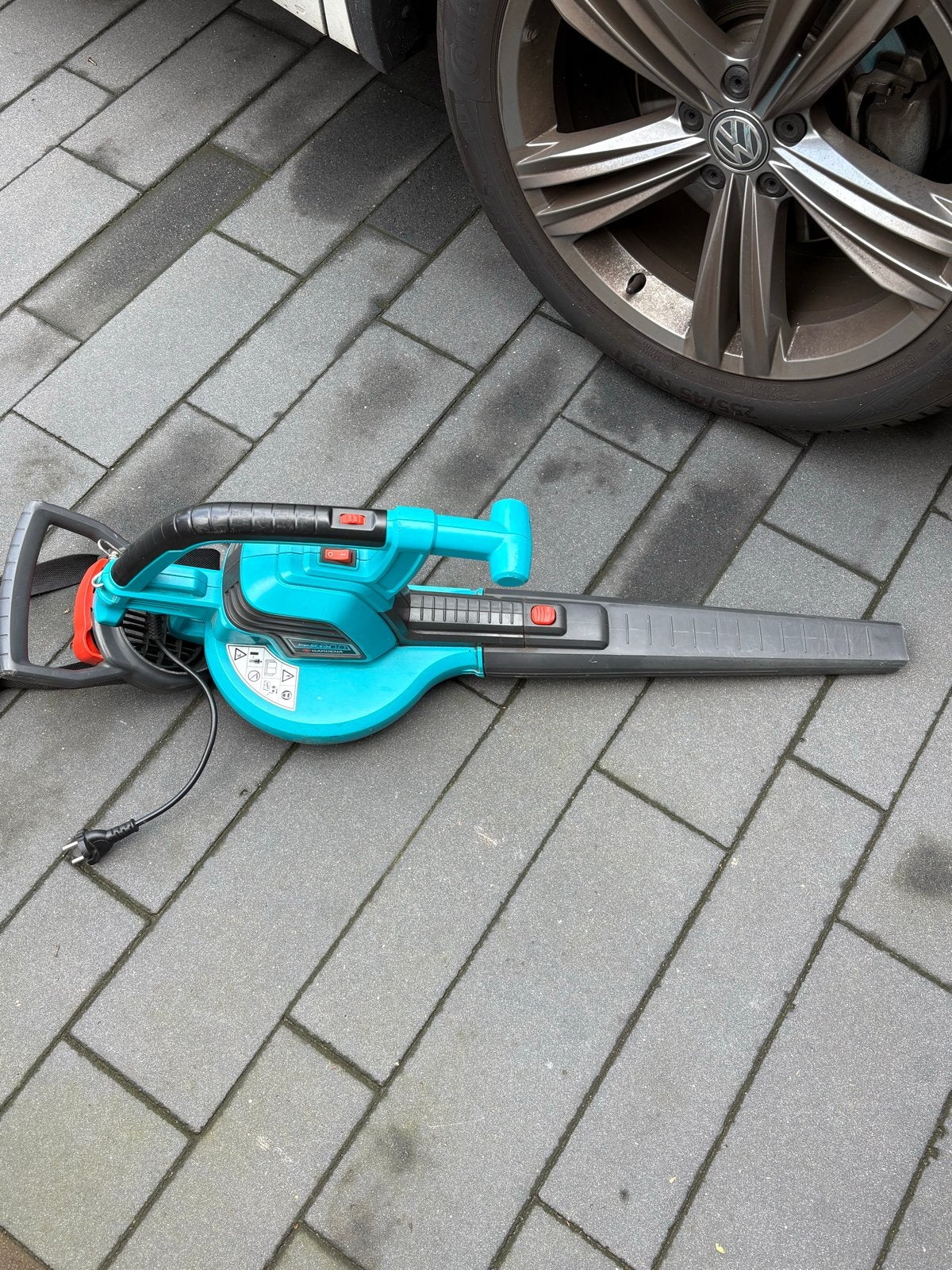 Gardena ErgoJet 3000 Bladblazer Bladzuiger zeer goede staat, Ophalen, Gebruikt, Handgedragen, Met opvangzak