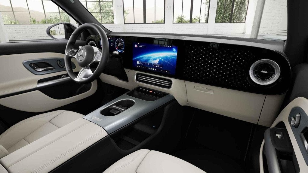 Mercedes-Benz GLB 250+ Business Solution Luxury 85.5 kWh | P, Auto's, Mercedes-Benz, Achterwielaandrijving, Beige, 626 km, Zwart