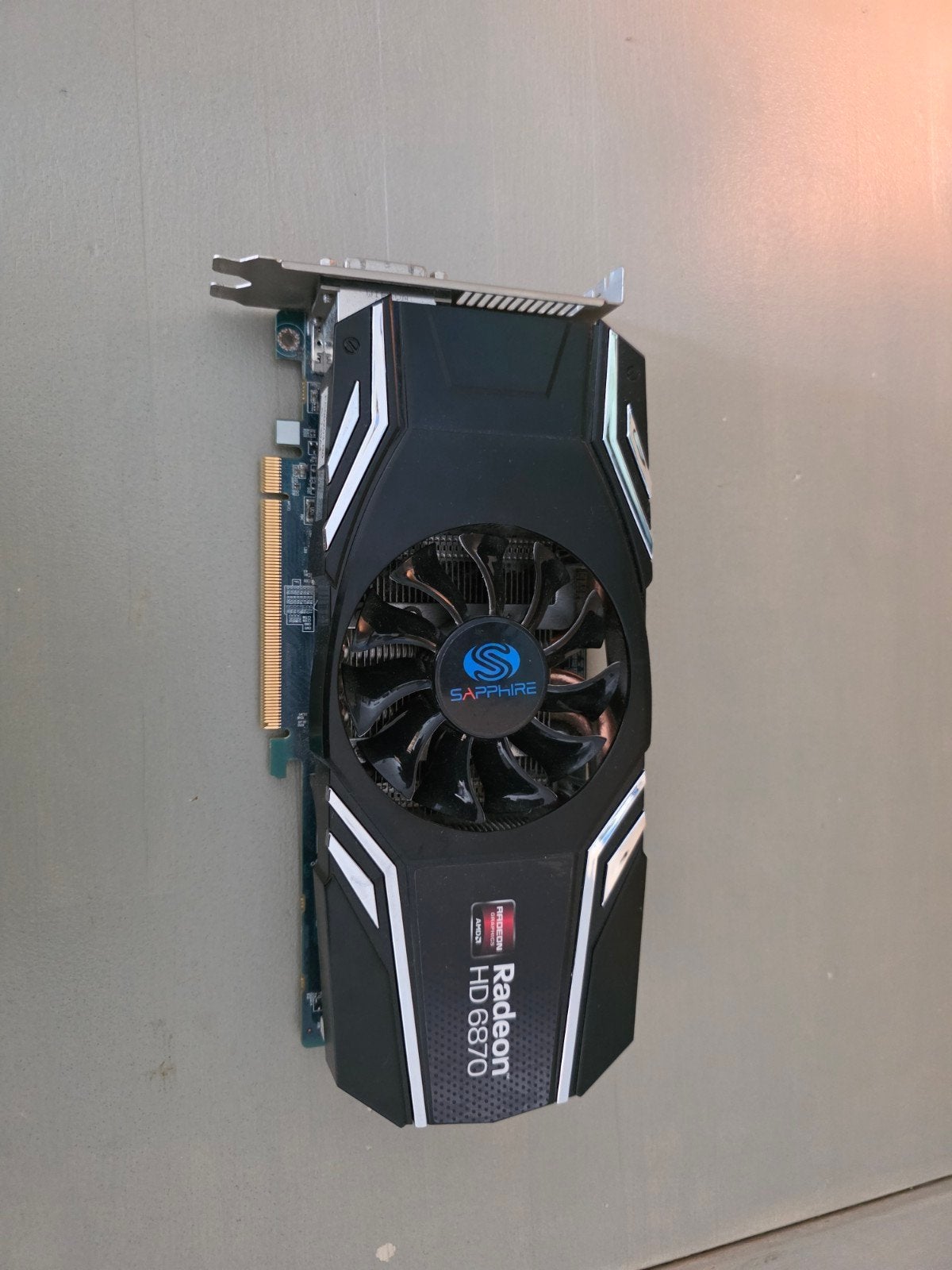 Sapphire Radeon HD 6870 Grafische Kaart, Computers en Software, Videokaarten, Gebruikt, AMD, HDMI, Ophalen of Verzenden