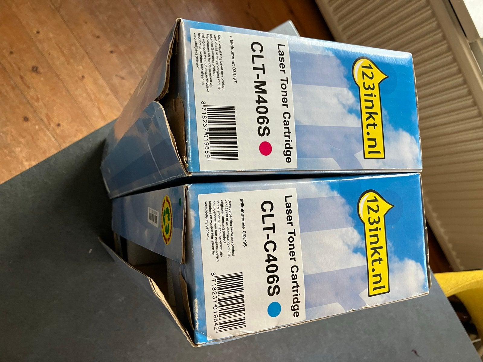 Laser Toner Cartridge CLT-C406S en CLT-M406S, Ophalen of Verzenden, Nieuw, Toner