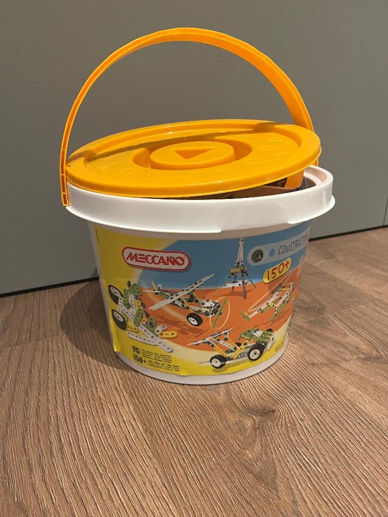 meccano emmer, Kinderen en Baby's, Speelgoed | Bouwstenen, Ophalen