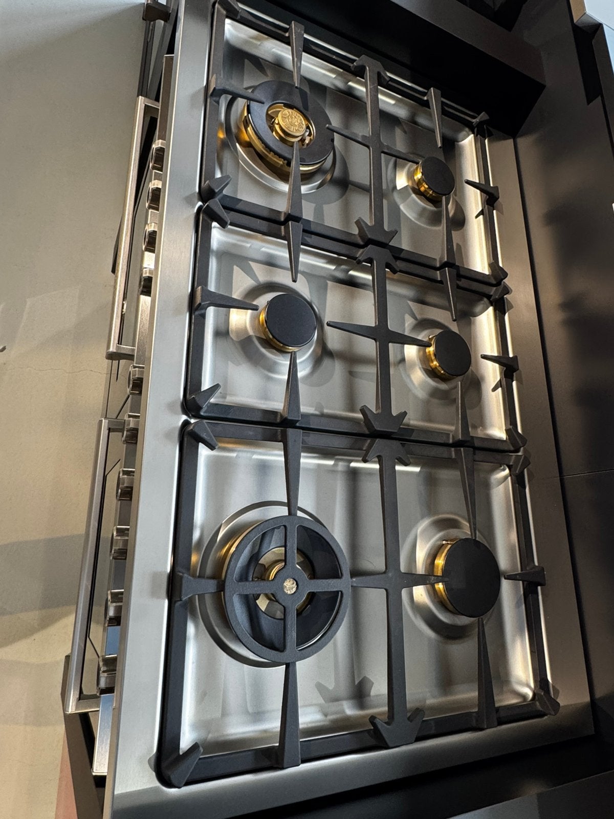 Bertazzoni, Ophalen, 60 cm of meer, Gas, Vrijstaand