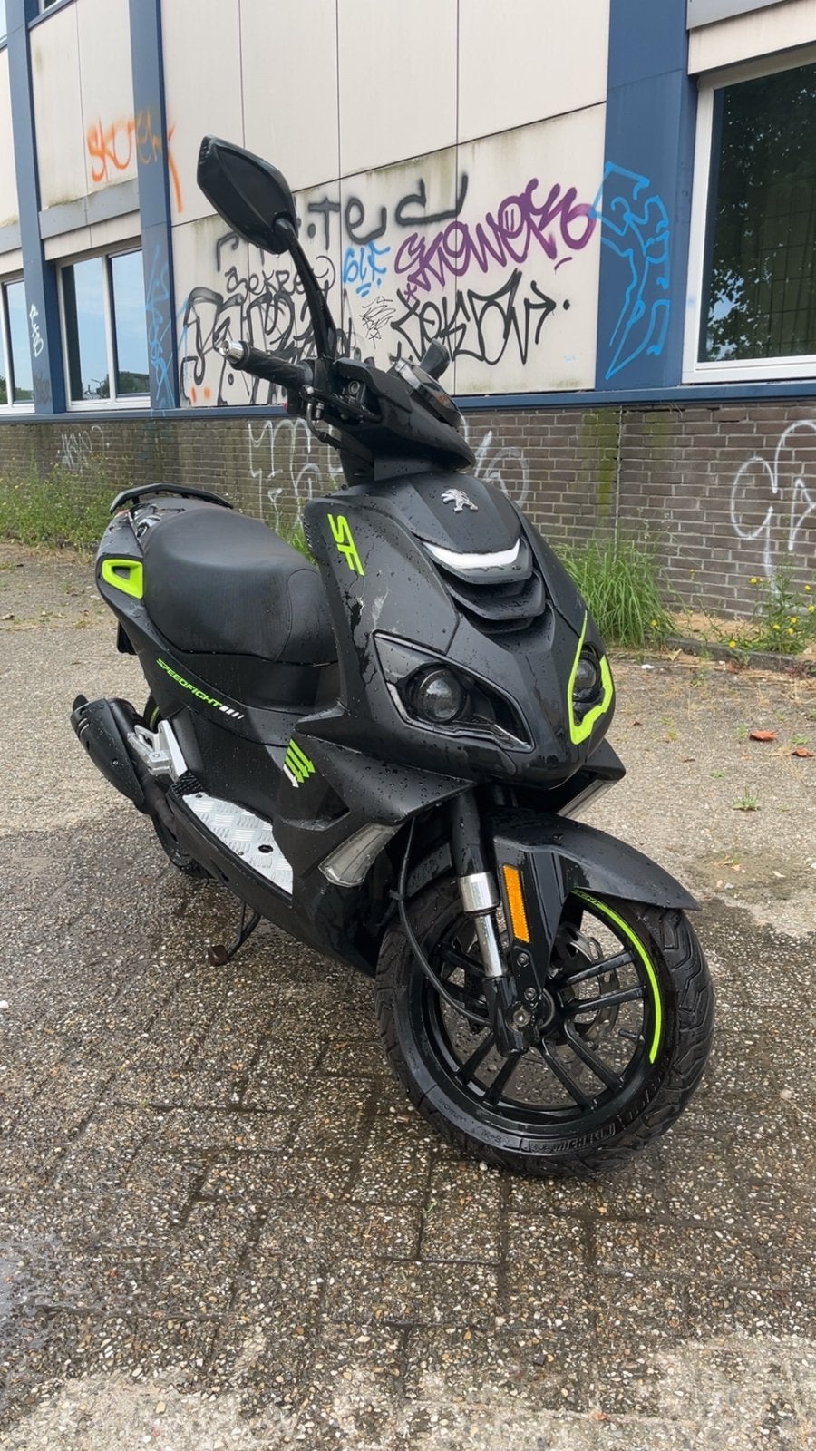 Peugeot Speedfight 4 2018 | 23.xxx km | Veel onderhoud, Fietsen en Brommers, Scooters | Peugeot, Ophalen, Zo goed als nieuw, Benzine