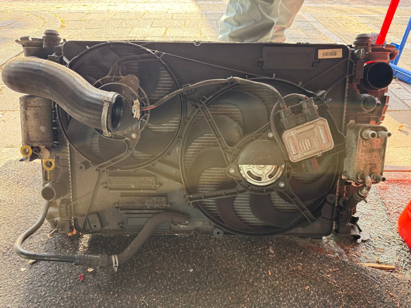 Compleet Koelpakket / Radiatorenset Volvo V60 D6 (P31368445), Ophalen of Verzenden, Gebruikt, Volvo