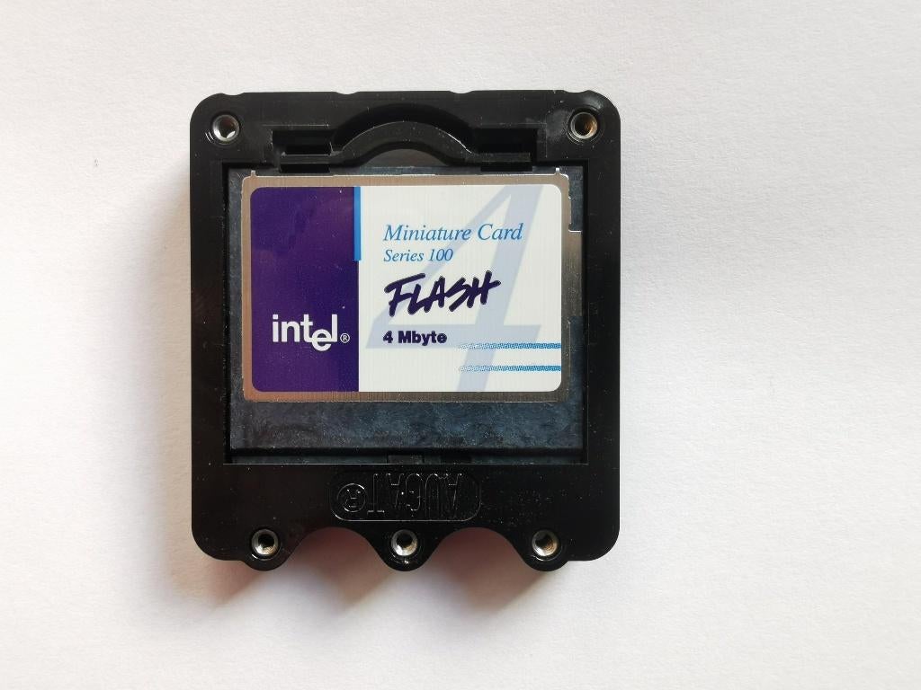 intel Miniature Card 4Mbyte Serie 100 FLASH PCMCIA CARD, Ophalen of Verzenden, Intel
