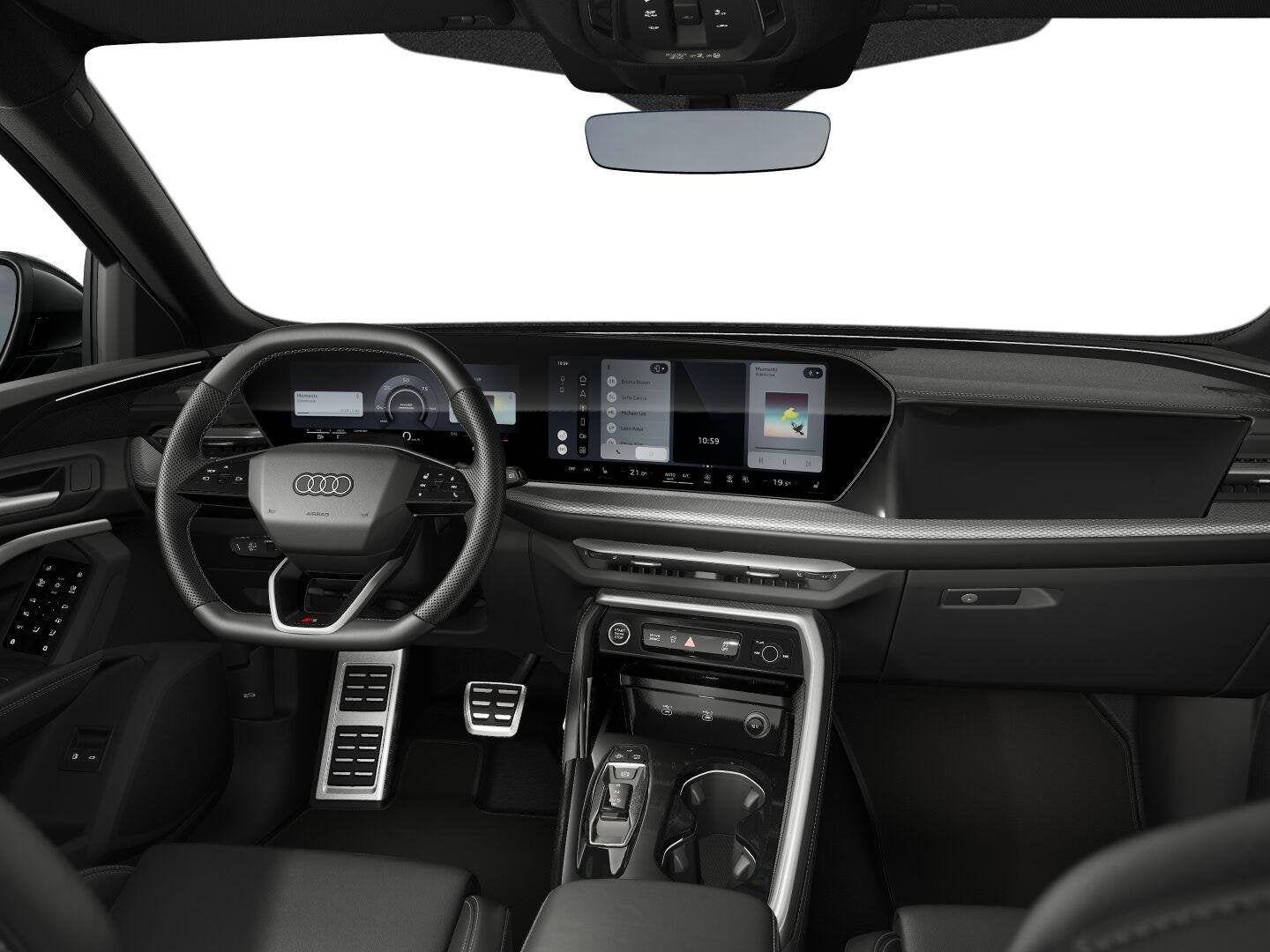 Audi Q5 S edition (B10) e-hybrid 220 kW / 299 PK SUV 7 ve, 4 cilinders, Zwart, Leder, Bedrijf
