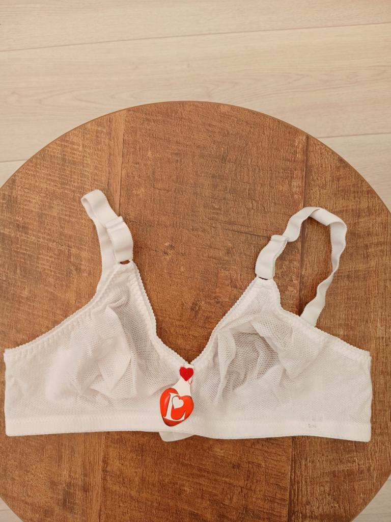 Lovable nieuwe witte bh cupmaat 80B, Lovable, Ophalen of Verzenden, Wit, BH