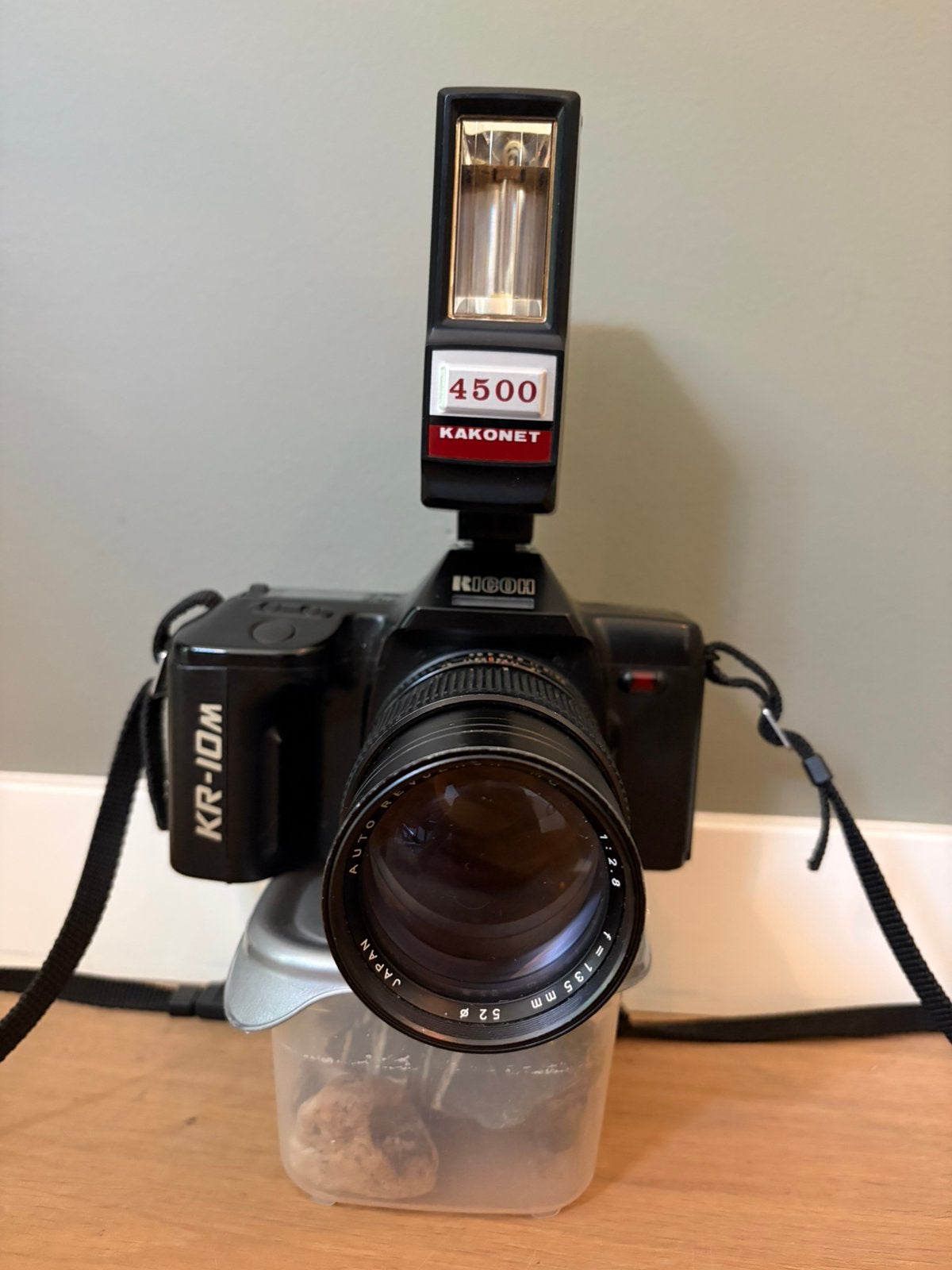 Ricoh KR-10M Analoge Spiegelreflexcamera, Ophalen of Verzenden, Gebruikt, Spiegelreflex, Overige Merken