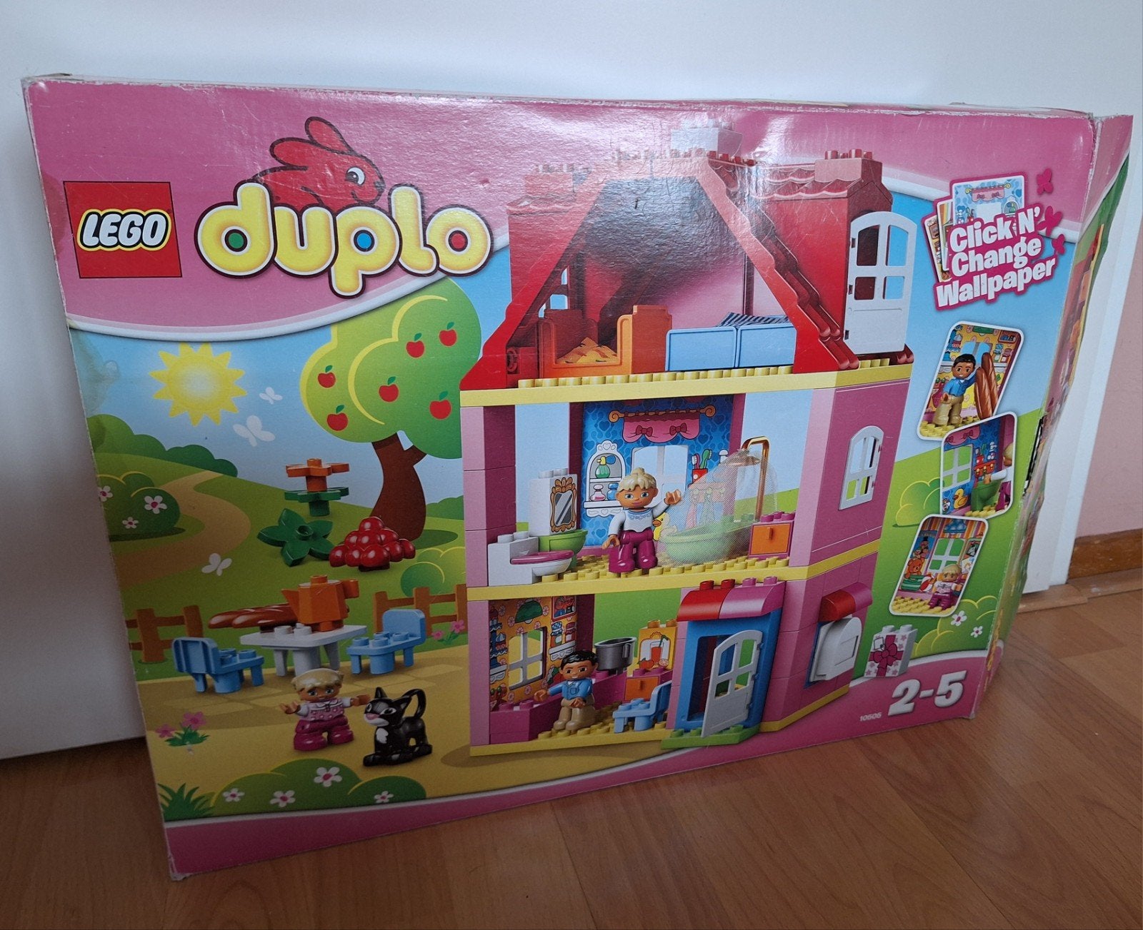 Lego Duplo Familiehuis 10505, Lego, Ophalen of Verzenden, Zo goed als nieuw, Compleet