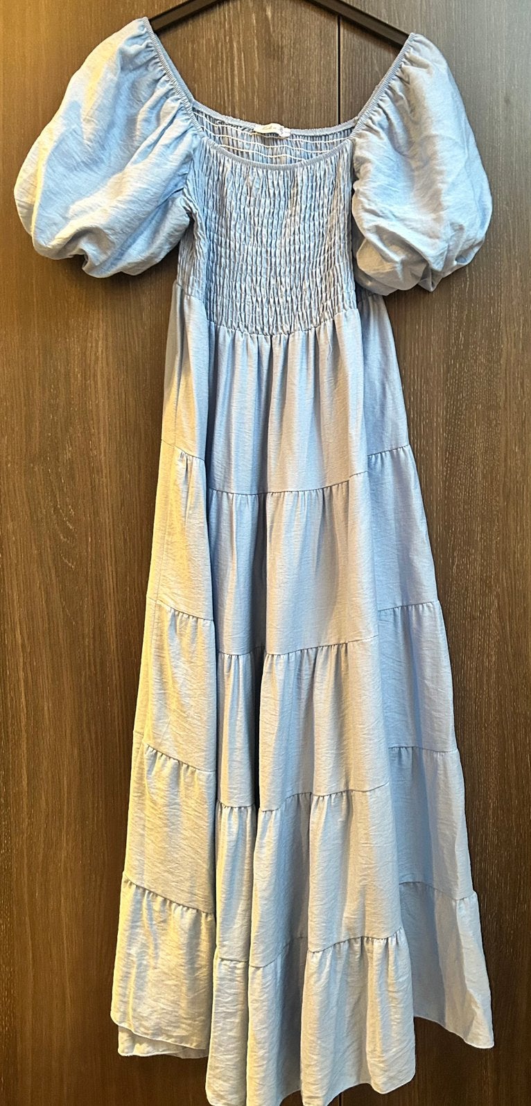 Licht blauwe spijkerjurk l/xl, Kleding | Dames, Jurken, Blauw, Maat 46/48 (XL) of groter, Ophalen of Verzenden, Zo goed als nieuw