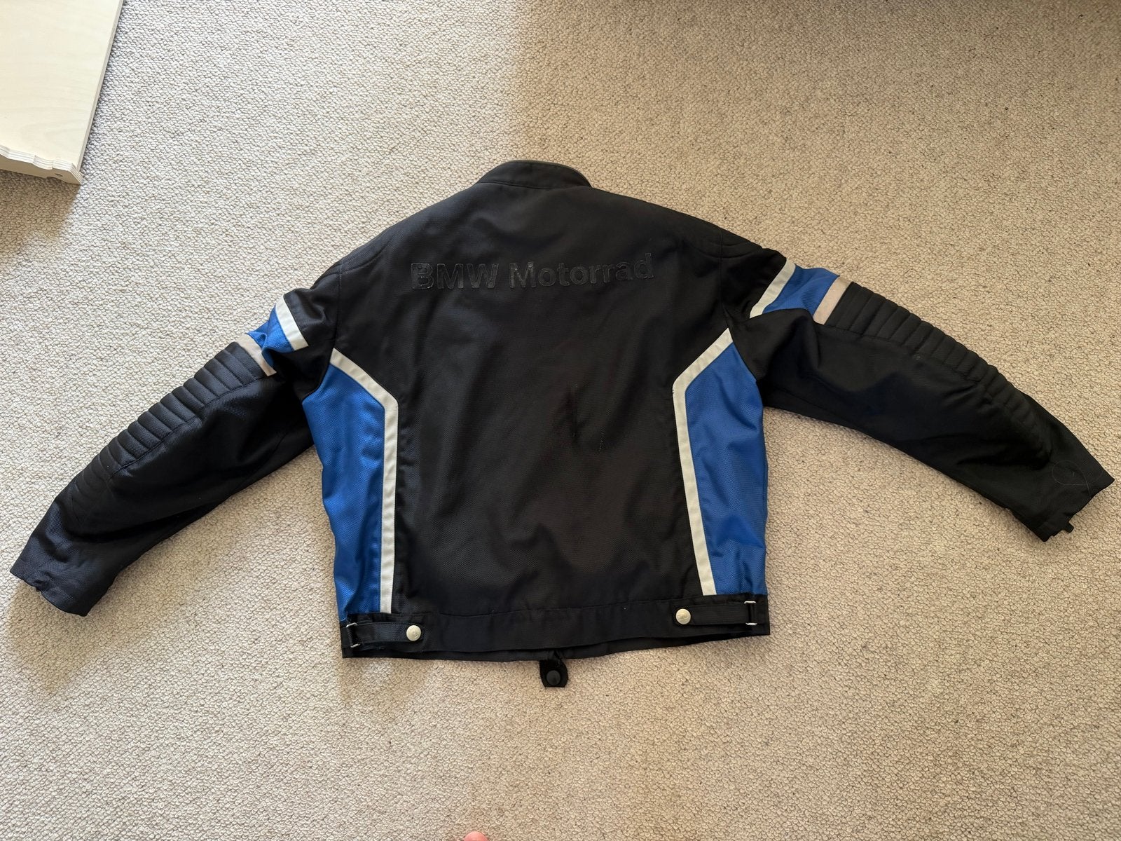 BMW Motorrad Motorjas Textiel Zwart/Blauw (XXL), Motoren, Kleding | Motorkleding, Ophalen, Tweedehands, Heren, Jas | textiel