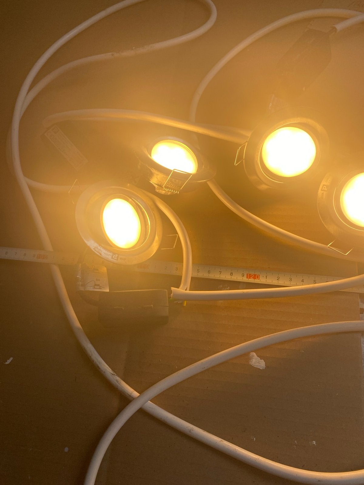 Paulmann LED Inbouwspots Set - 4 Stuks, Ophalen, Gebruikt, Metaal of Aluminium, Led