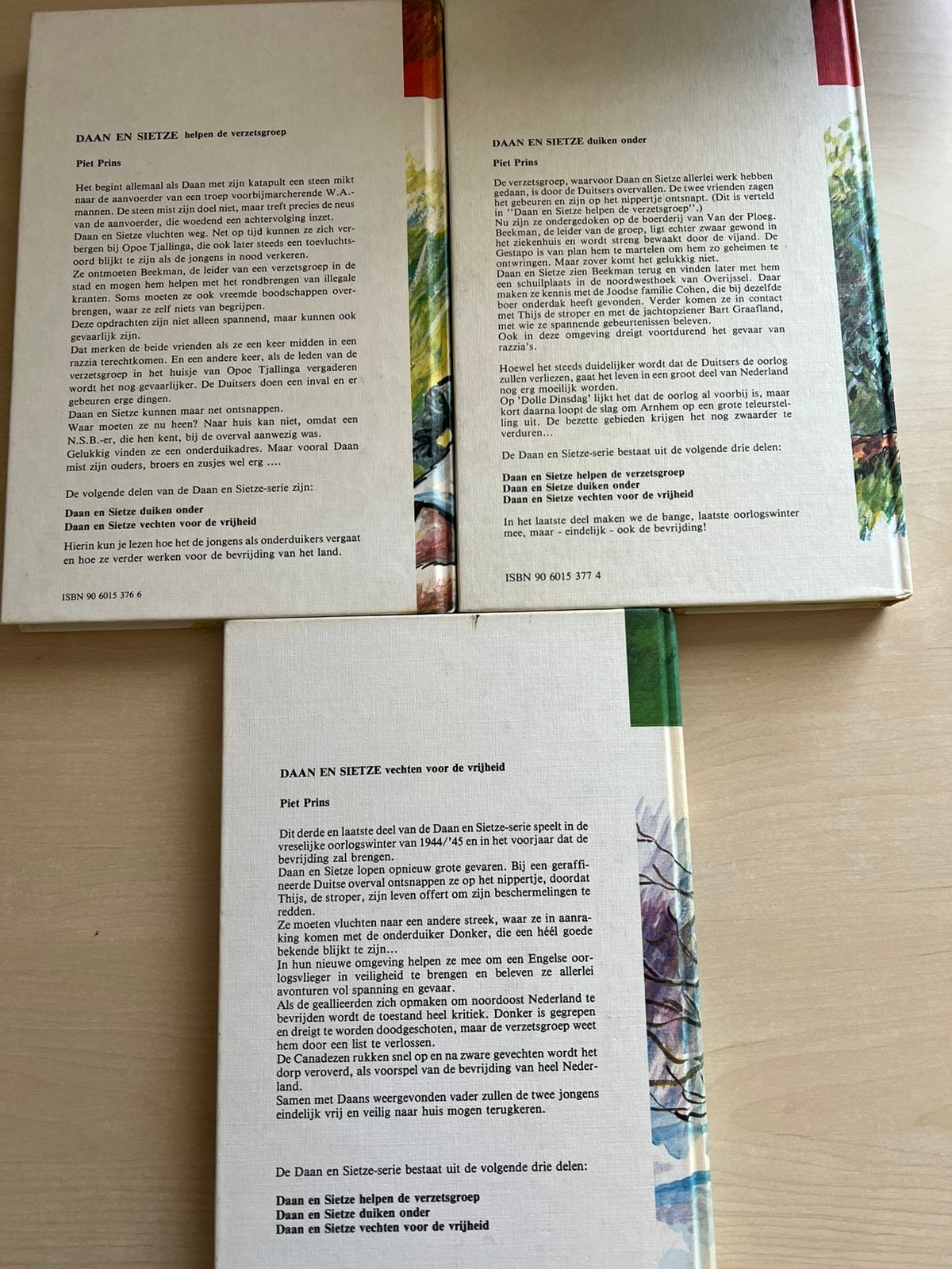 Complete serie van Daan en Sietse door Piet Prins, Ophalen of Verzenden, Gelezen
