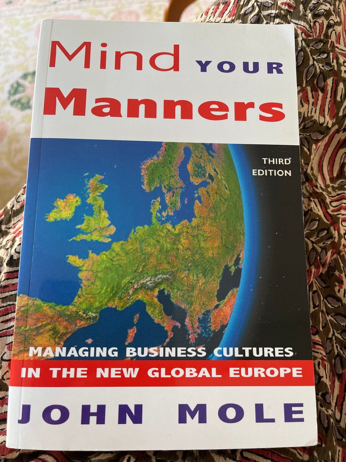 Mind Your Manners: Managing Business Cultures in Europe, Boeken, Studieboeken en Cursussen, Ophalen, Gelezen