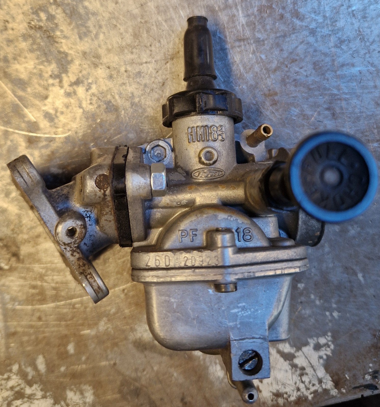 Carburateur HM183 18mm Honda Mb Mt5 Mtx, Fietsen en Brommers, Brommeronderdelen | Algemeen, Ophalen of Verzenden, Gebruikt, Carburateur
