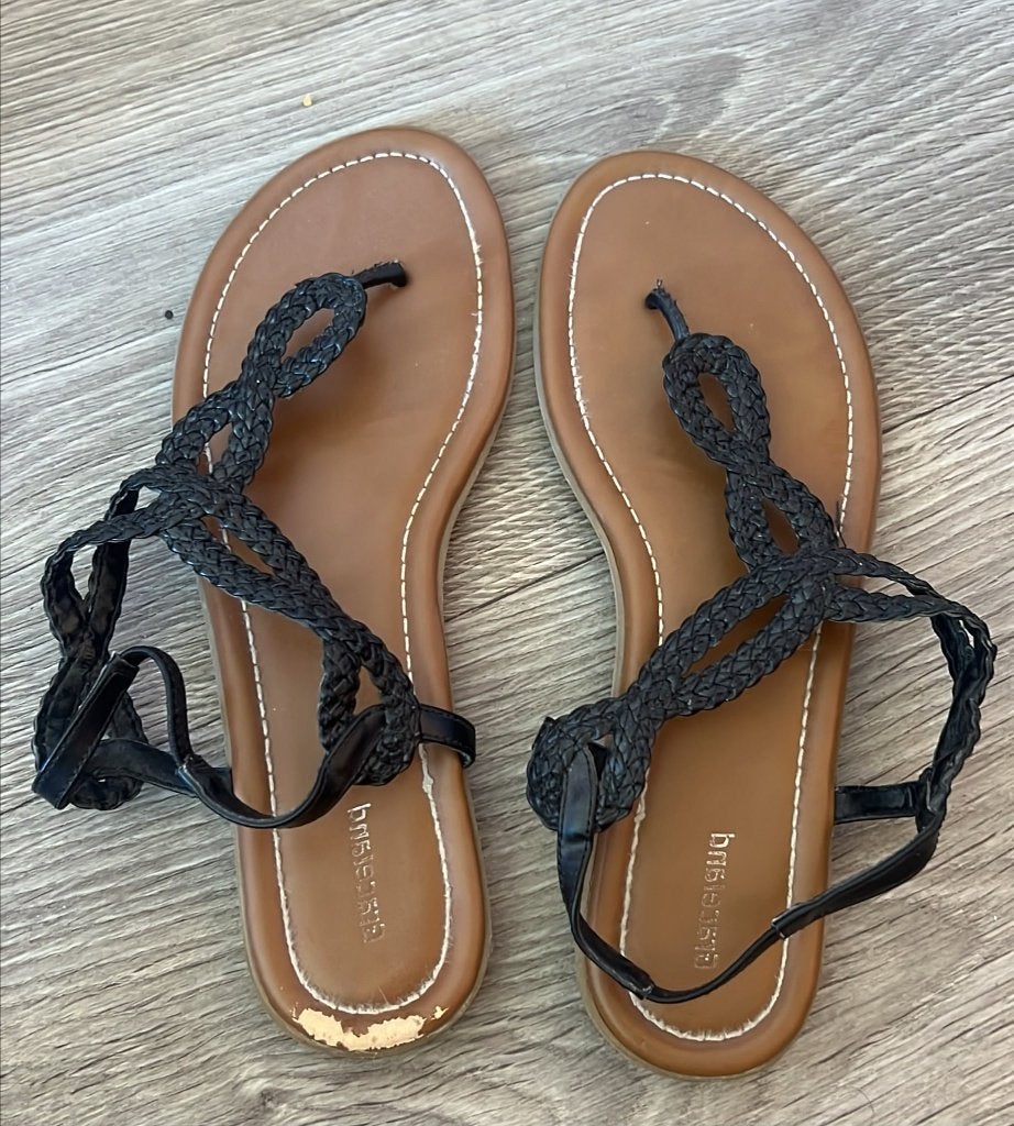 graceland sandalen maat 40, Verzenden, Zwart, Sandalen of Muiltjes, Zo goed als nieuw