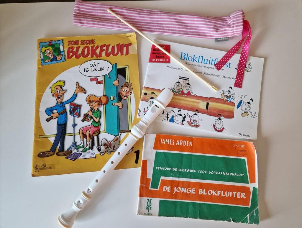 Bontempi Blokfluit - Prijs Inclusief oefen boekjes!!!, Muziek en Instrumenten, Blaasinstrumenten | Blokfluiten, Nieuw, Sopraan of Sopranino
