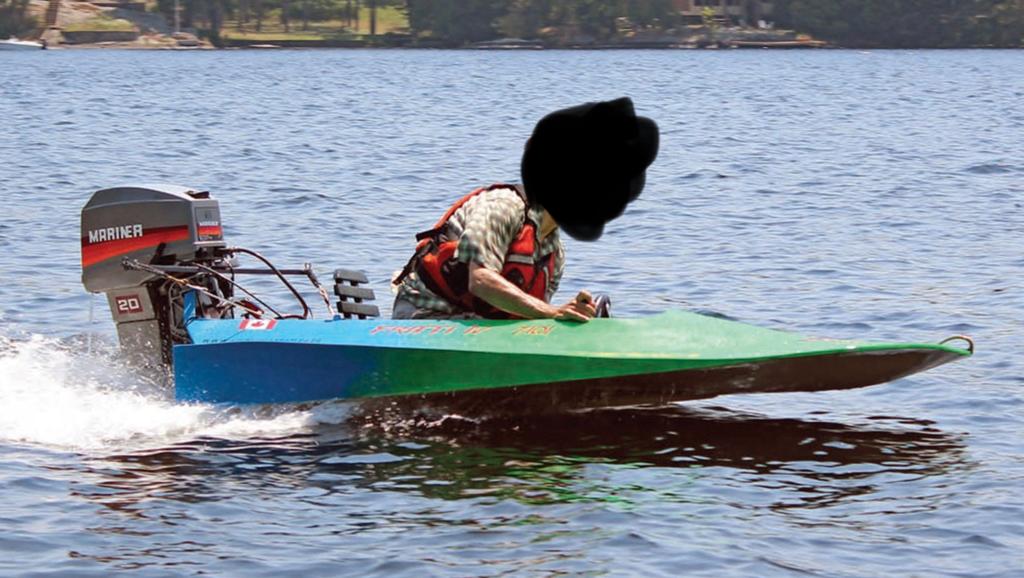 De MINIMAX snelle speedboot voor outboard 10pk zelfbouw., Ophalen of Verzenden, Zo goed als nieuw