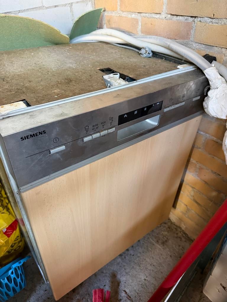 Siemens vaatwasser - Inbouw - Gebruikt, Ophalen, Gebruikt, 60 cm of meer, Eco programma