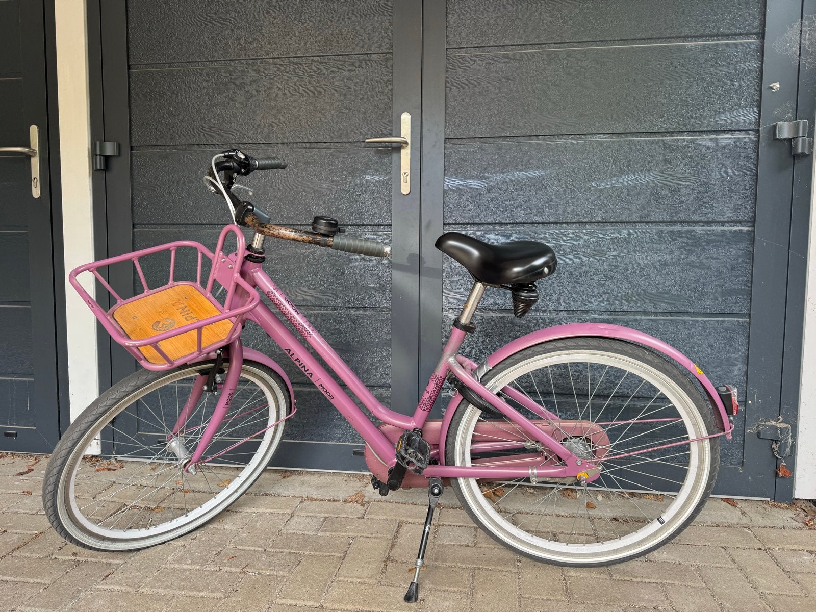 Alpina Mood 24 inch kinderfiets paars, Ophalen, Gebruikt, 24 inch, Versnellingen