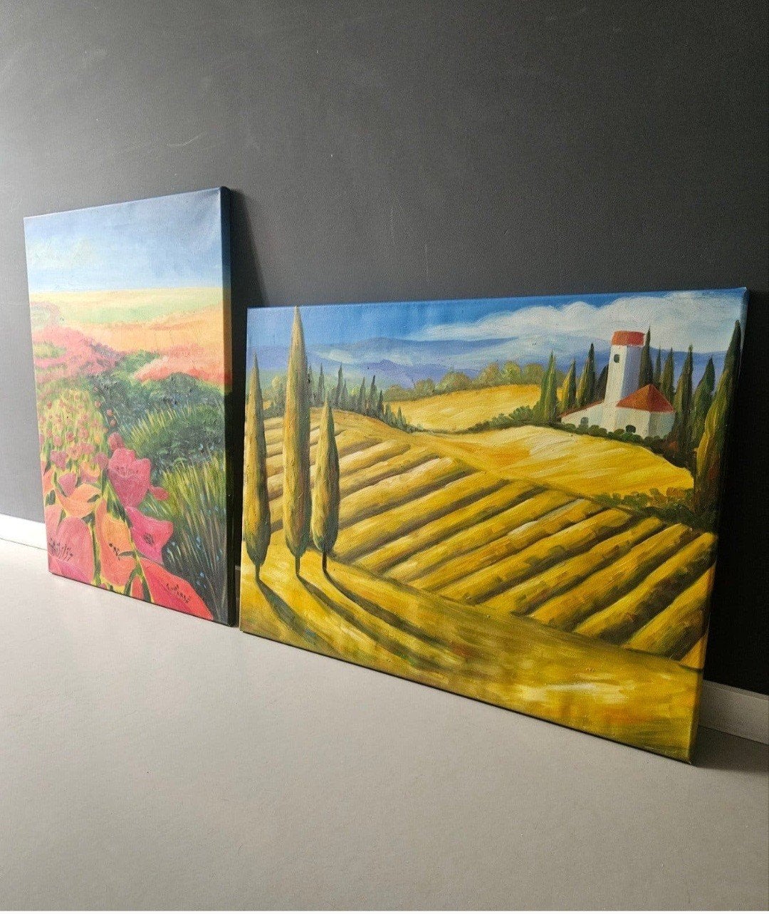 Een lot Diverse kunstwerken, Ophalen
