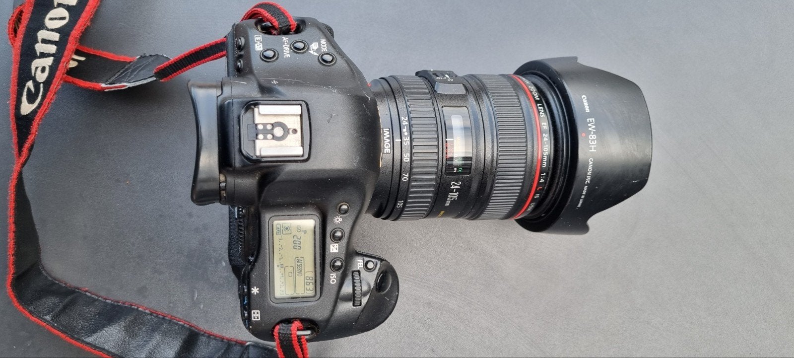 Canon EOS-1D Mark IV met 24-105mm lens en accessoires, Canon, Camera, Ophalen of Verzenden, Gebruikt
