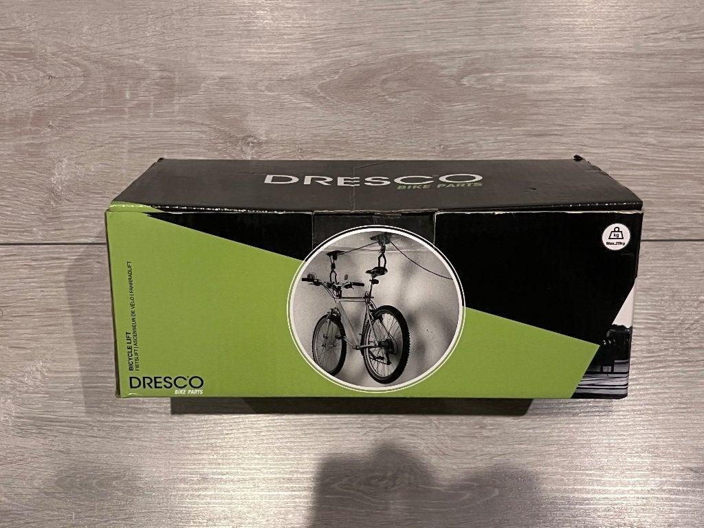 Bike ceiling hanging rack, Ophalen
