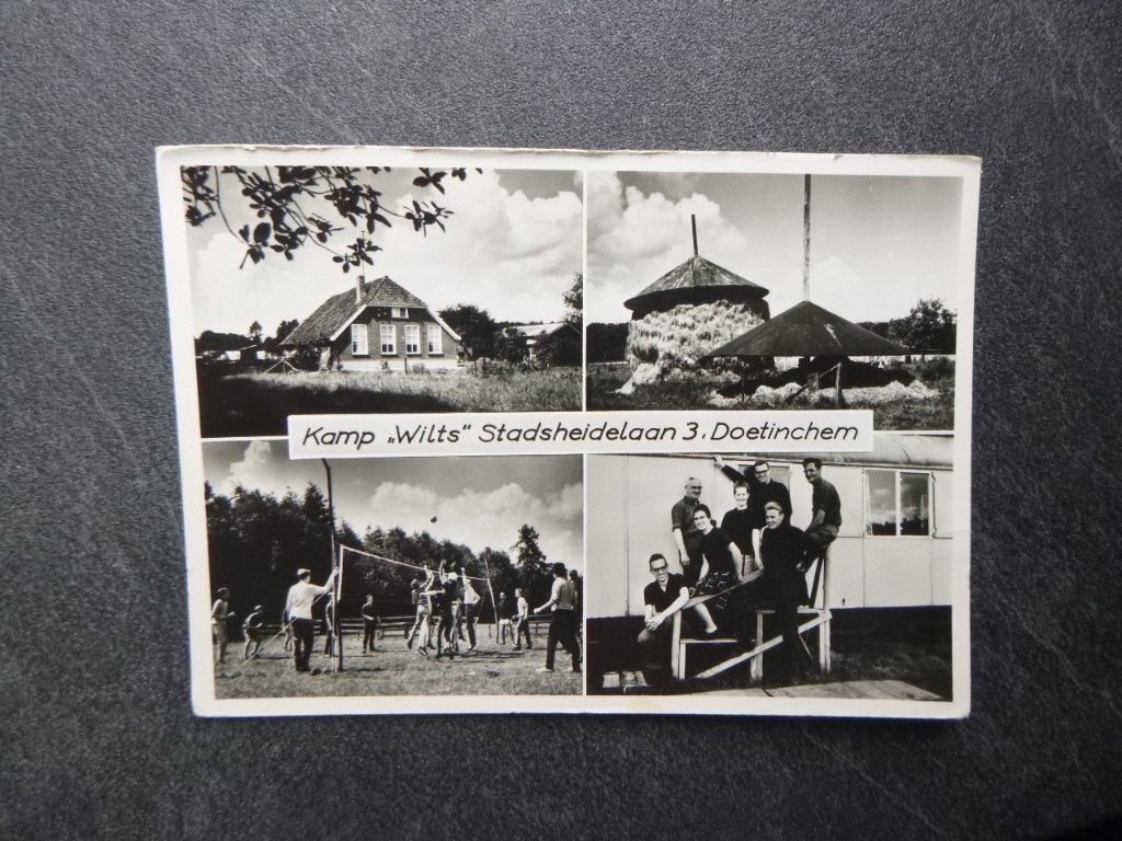 Doetinchem, kamp Wilts stadsheidelaan 3 1969, Verzamelen, Verzenden, 1960 tot 1980, Gelopen, Gelderland